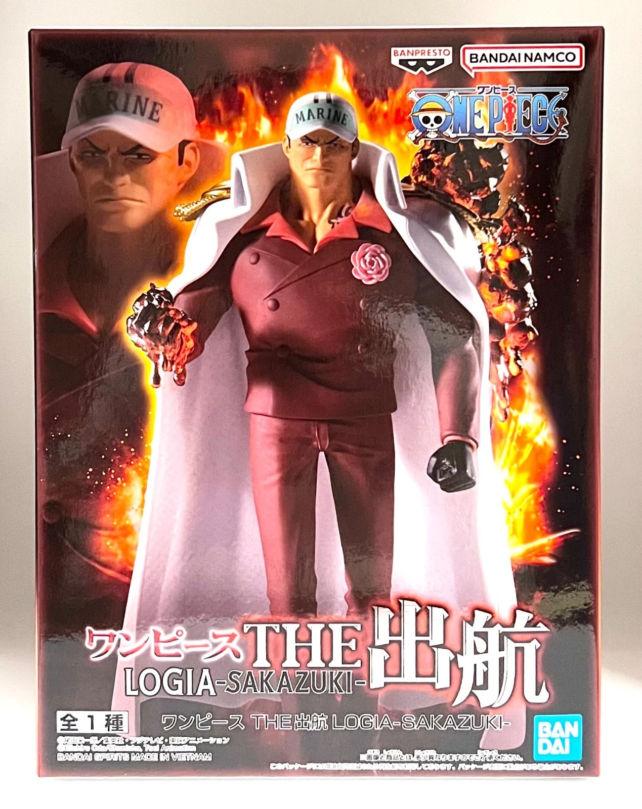 Banpresto, The Shukko Figure: One Piece, Sakazuki (Logia Special Edition) 海賊王 出航 海軍赤犬 