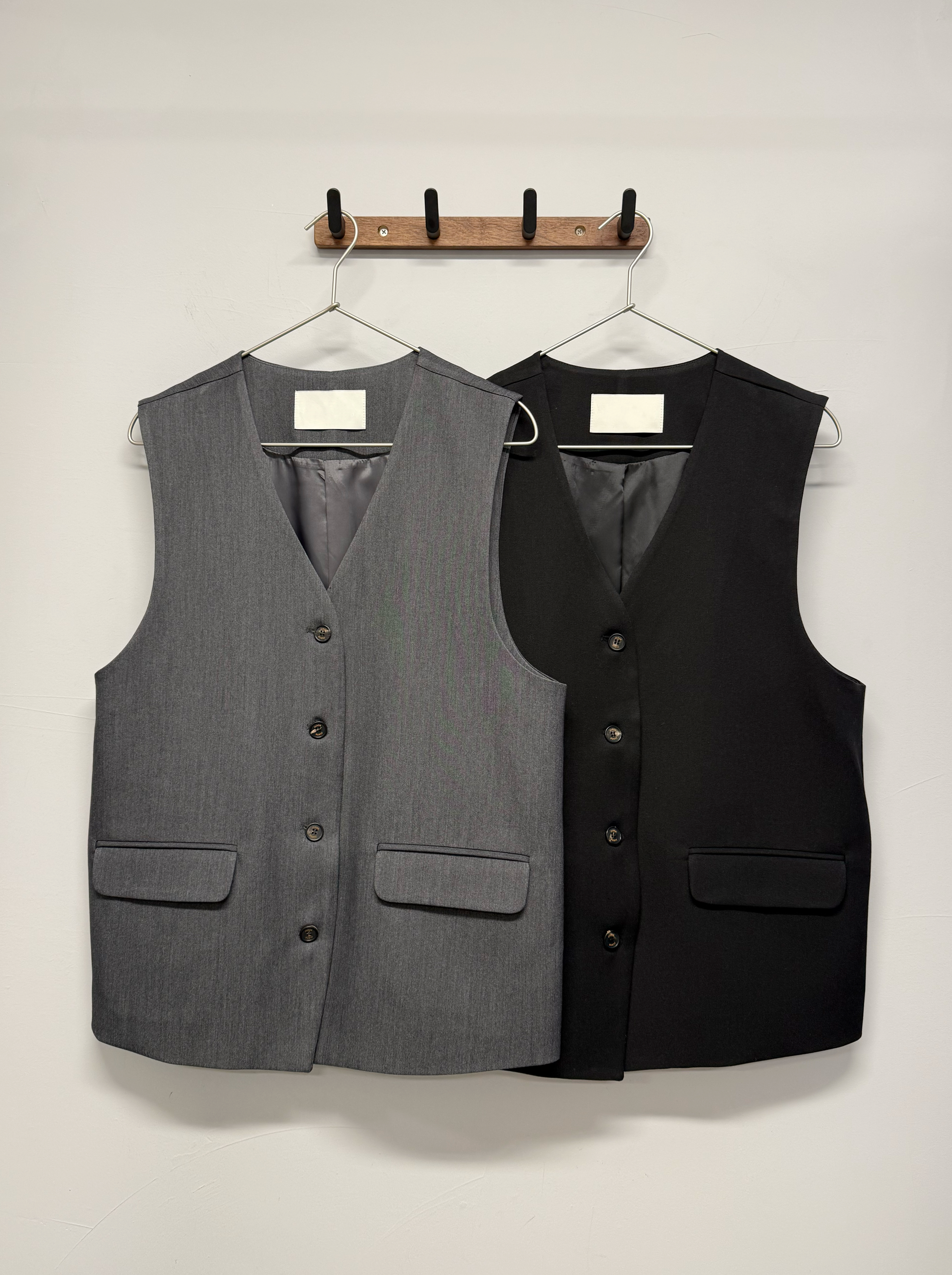 High quality longline waistcoat #jk25