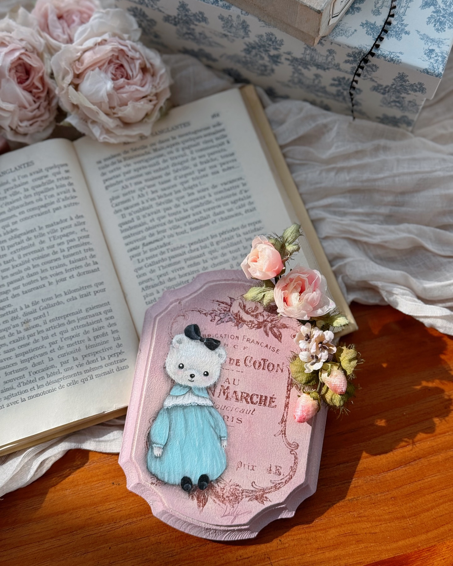 {Rosy Teddy} Lilly Bloom + Miss Summer Collab workshop 