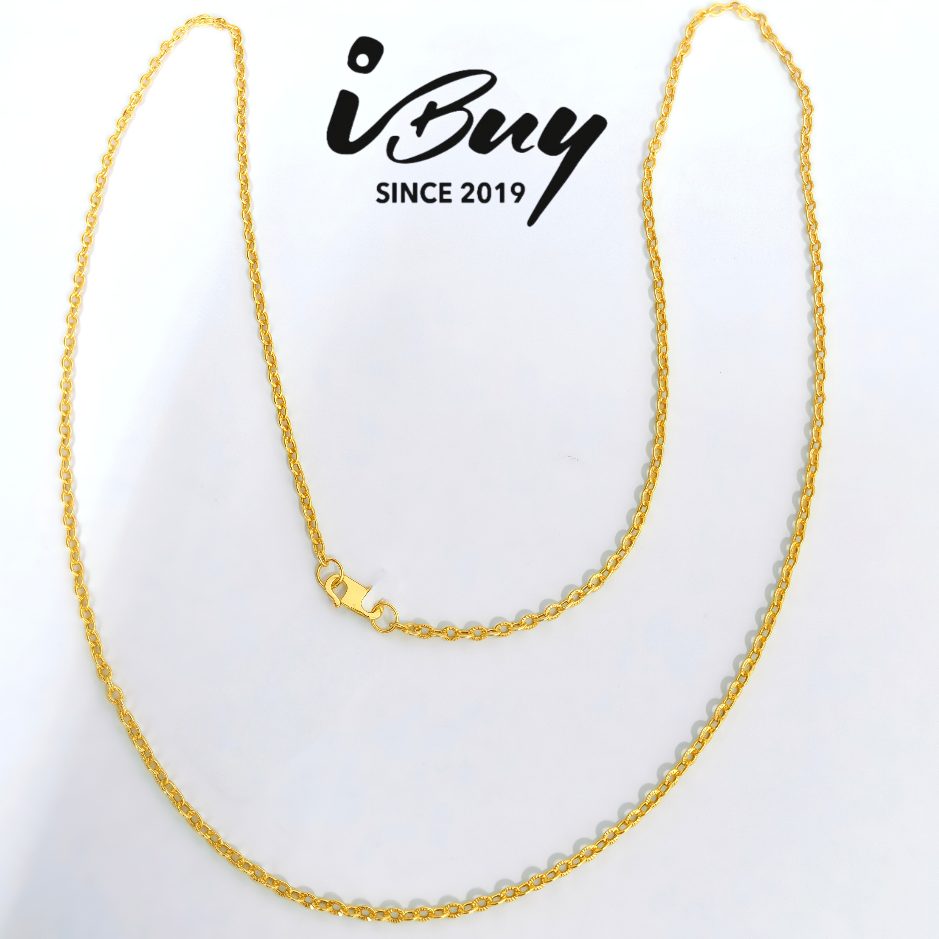 916 GOLD POLO STAR NECKLACE 916 金 太阳花项链