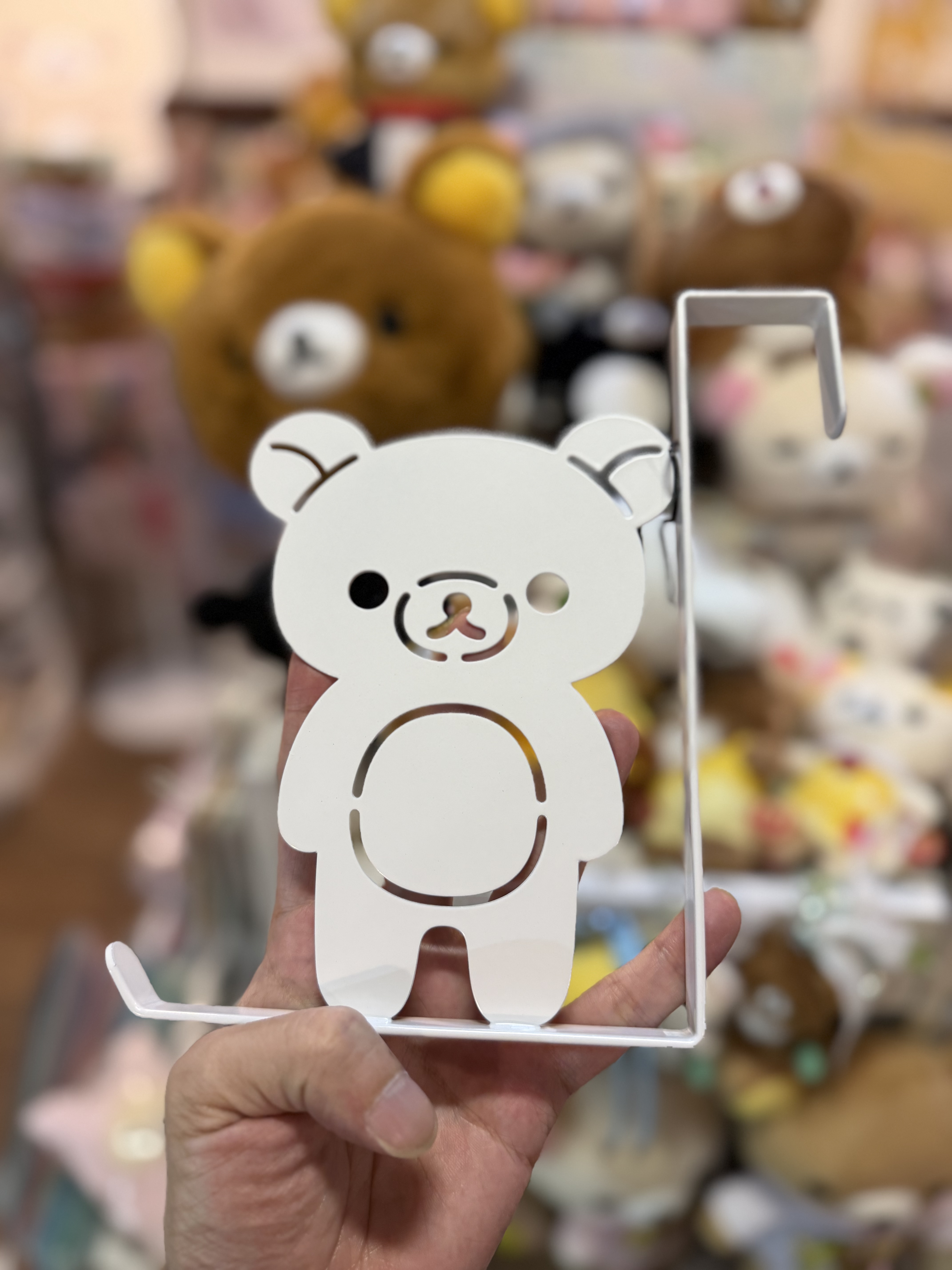 《現貨》全新日本Rilakkuma專店限定黑白系列門鈎