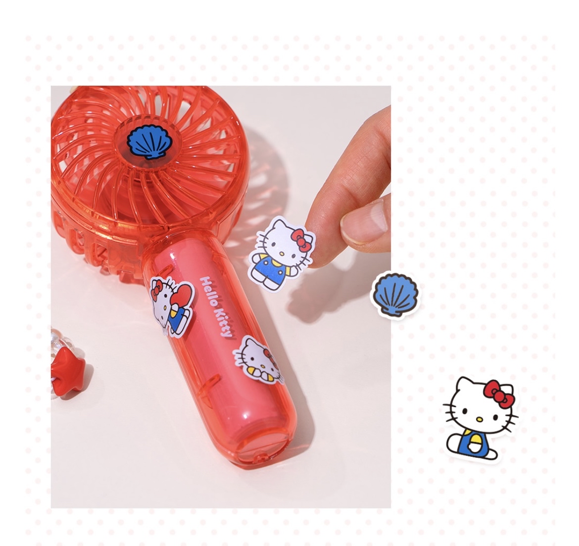 Sanrio Characters 多功能夏日海洋風迷你手提風扇🌀