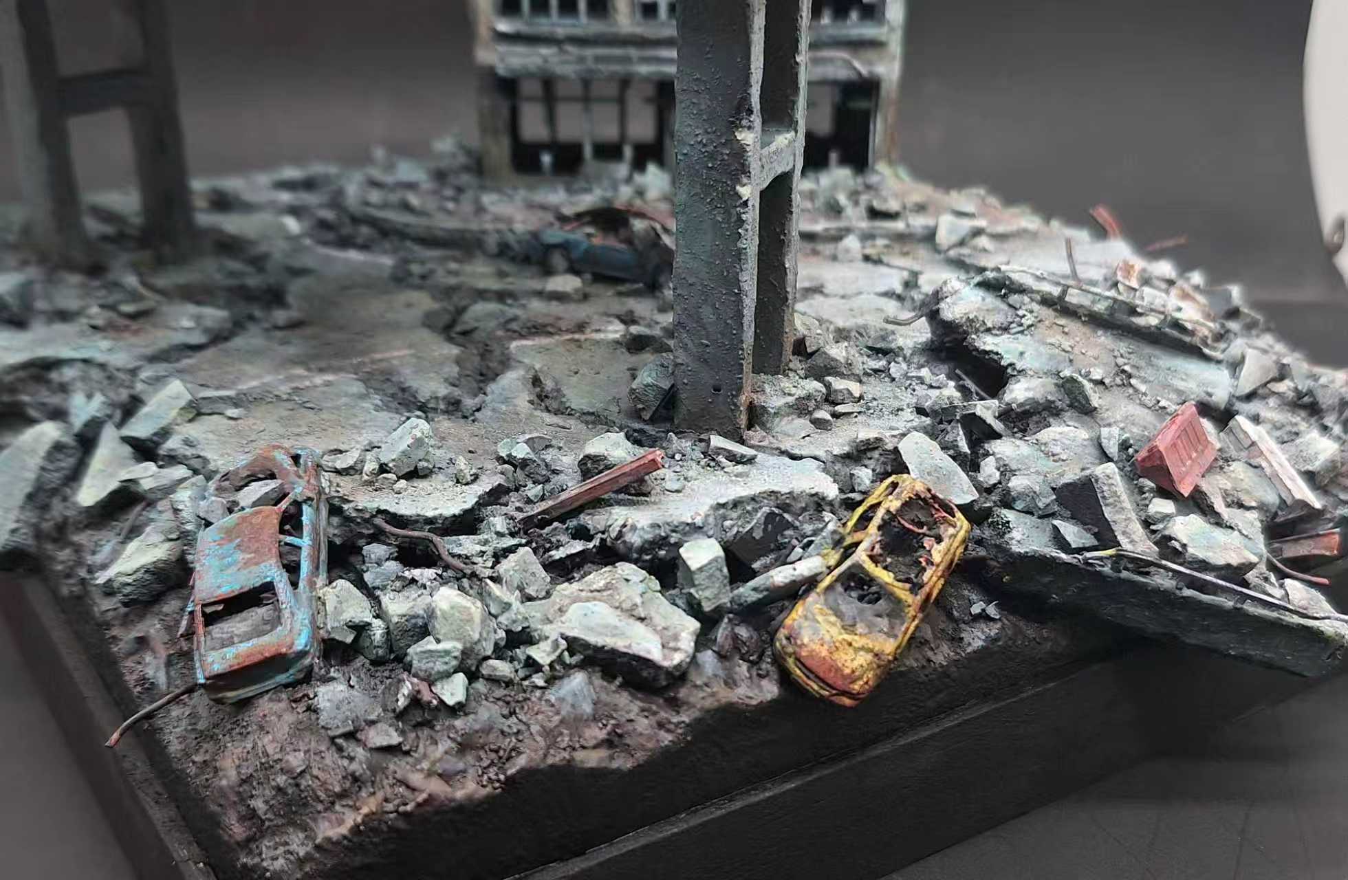 城市廢墟場景班