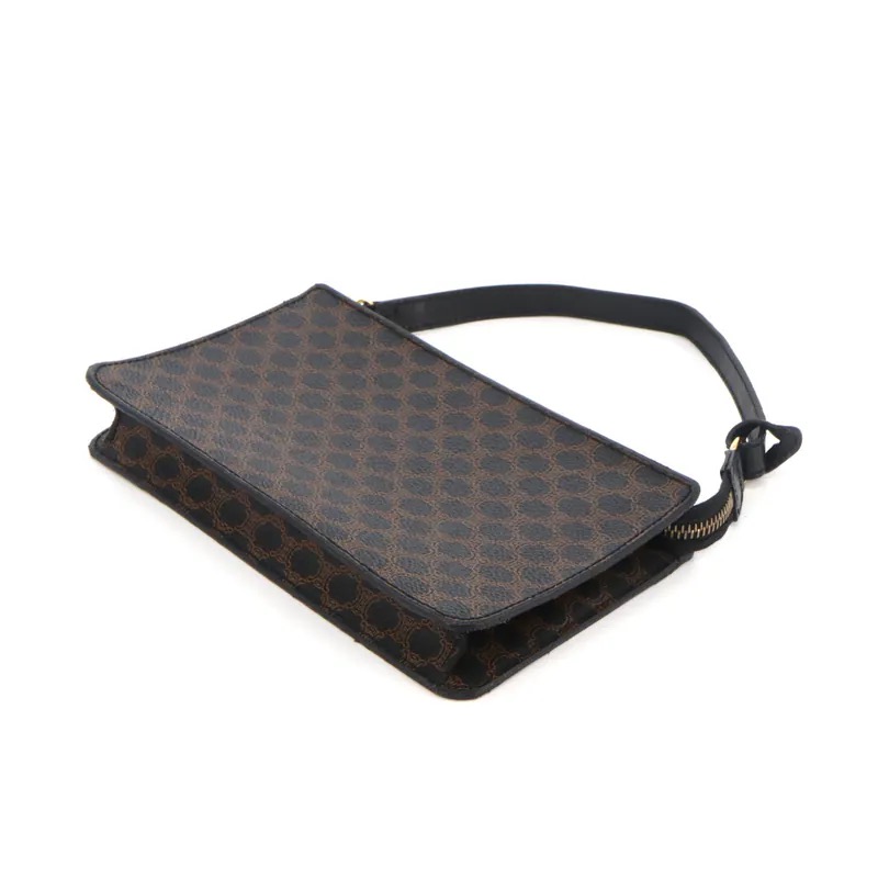 Celine Black Macadam Accessory Pouch