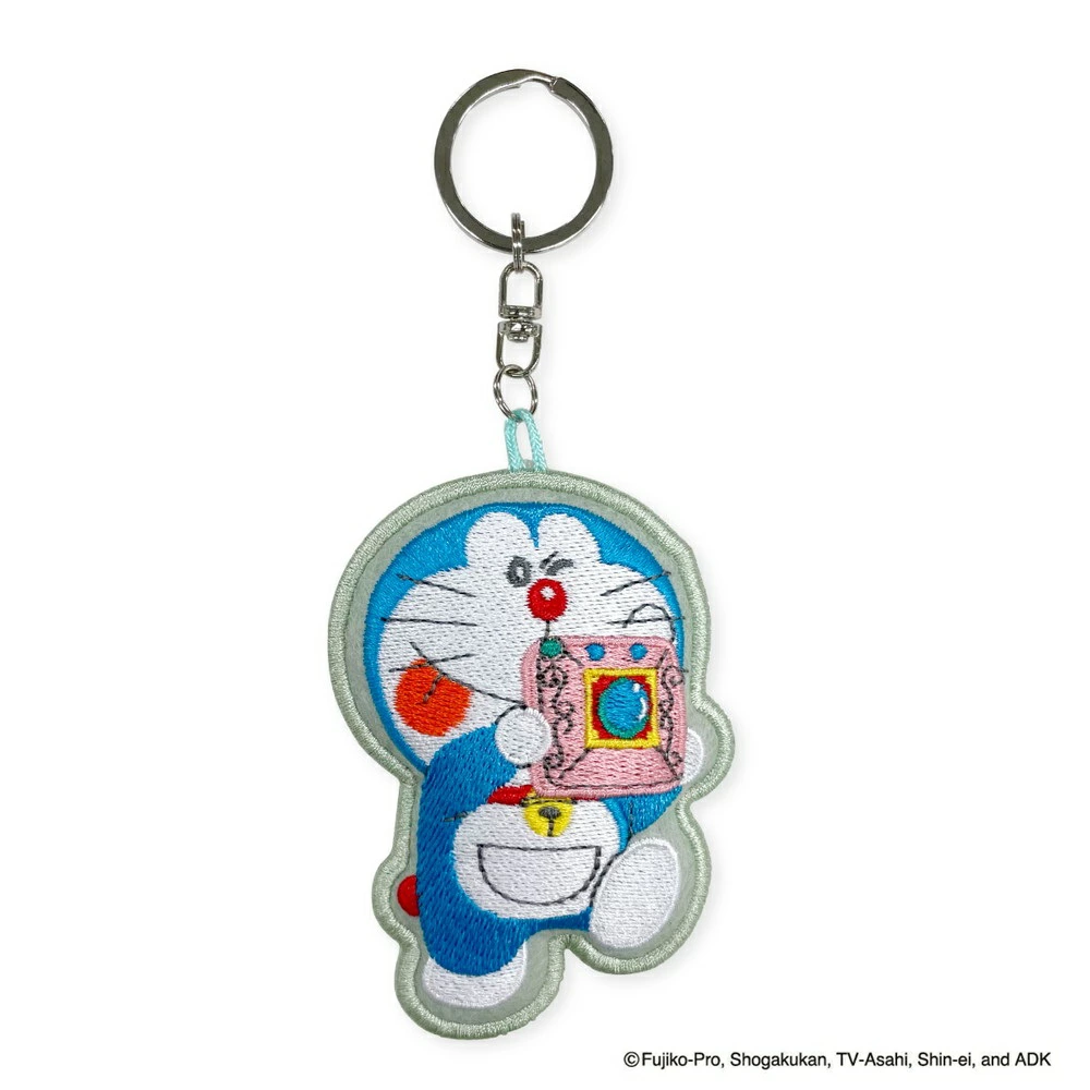 [訂購] 多啦A夢鎖匙扣 法寶 刺繡圖案 Doraemon