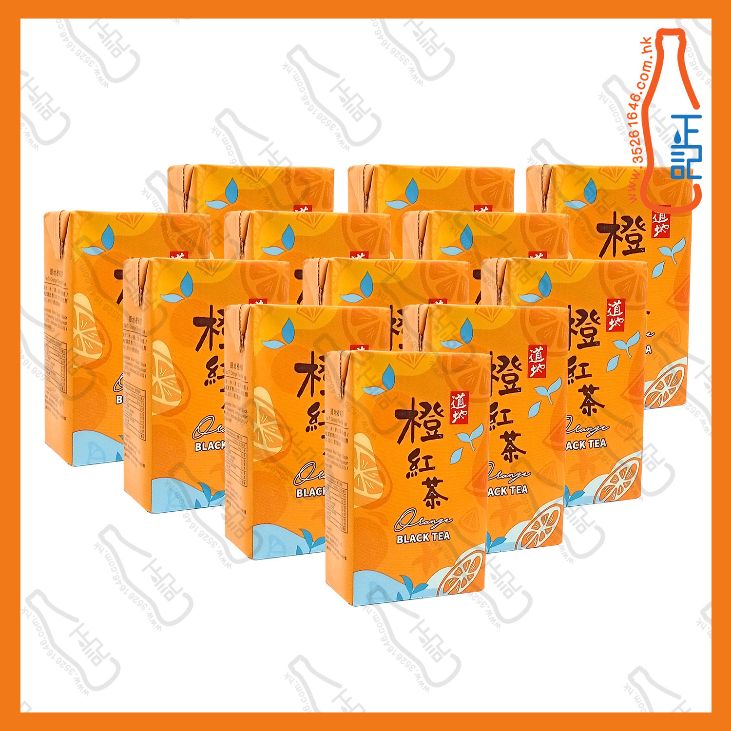 ==道地 橙紅茶 250ml x【12包】/份
