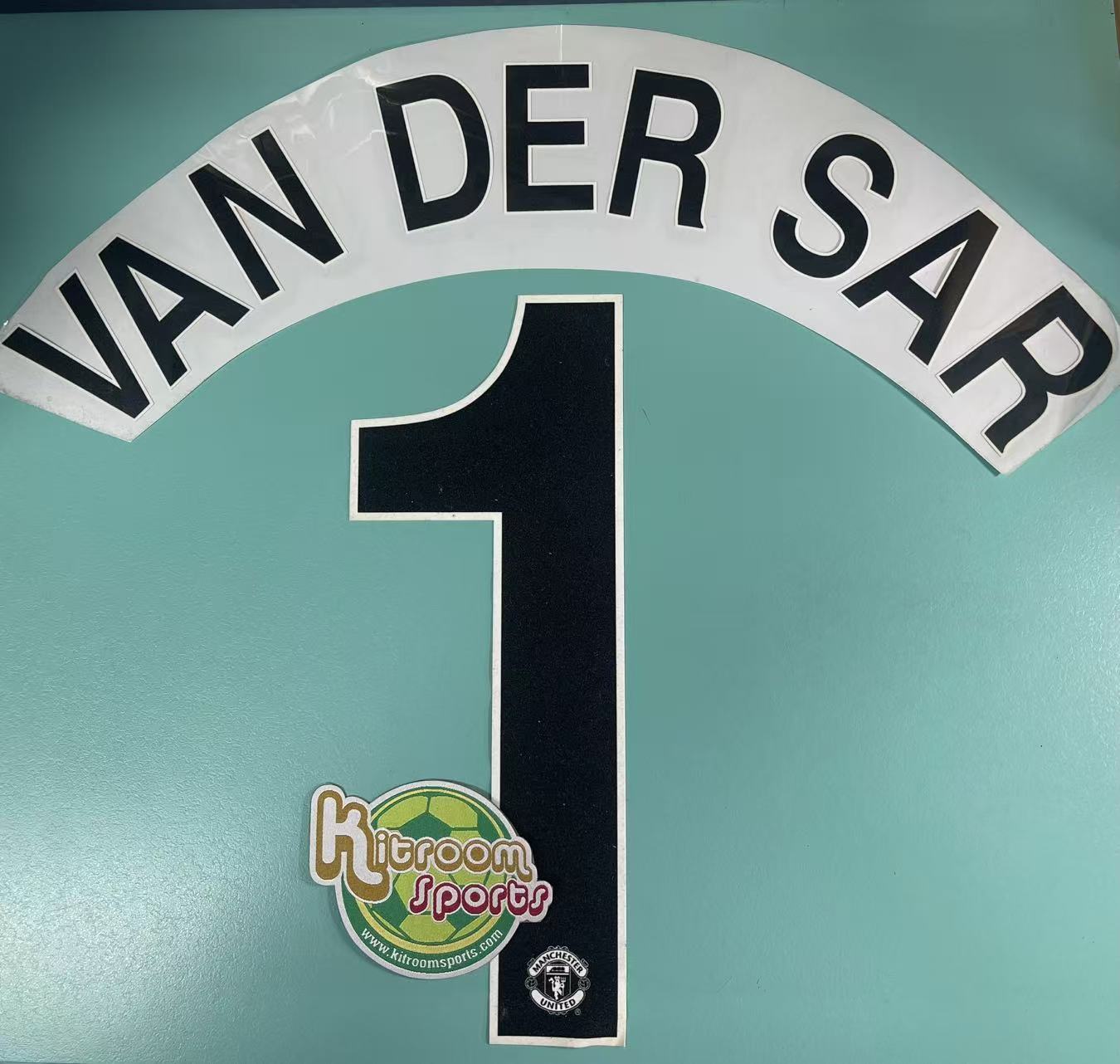 2008-09 Manchester United GK Nameset #1 VAN DER SAR