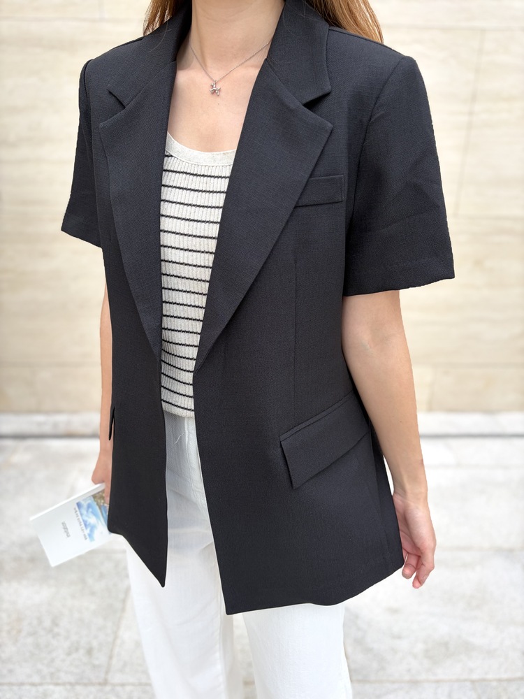 Claire Belted Blazer (Black)