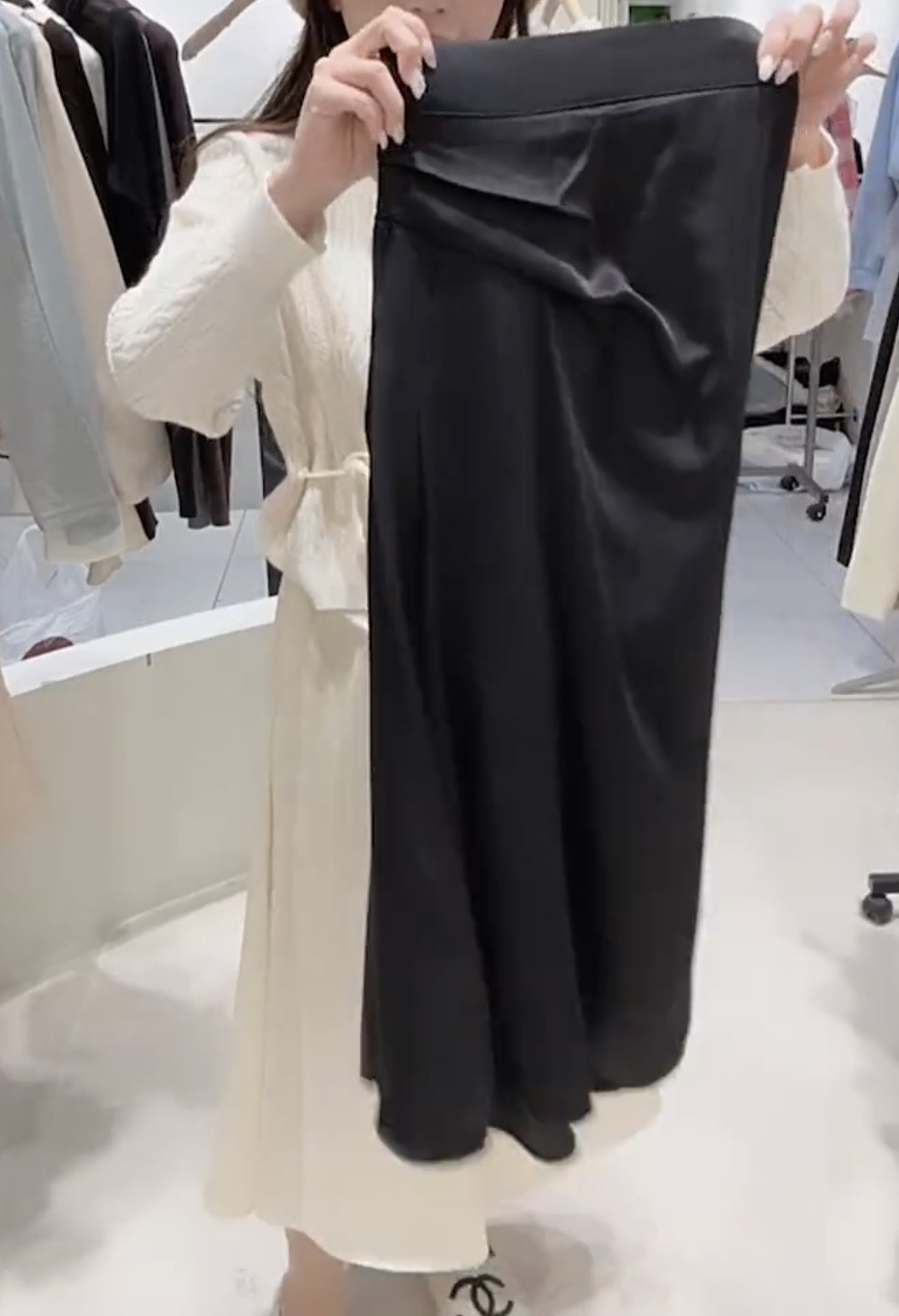 高貴絲質顯瘦長褲22/1 東大門檔口直播#ff2724 