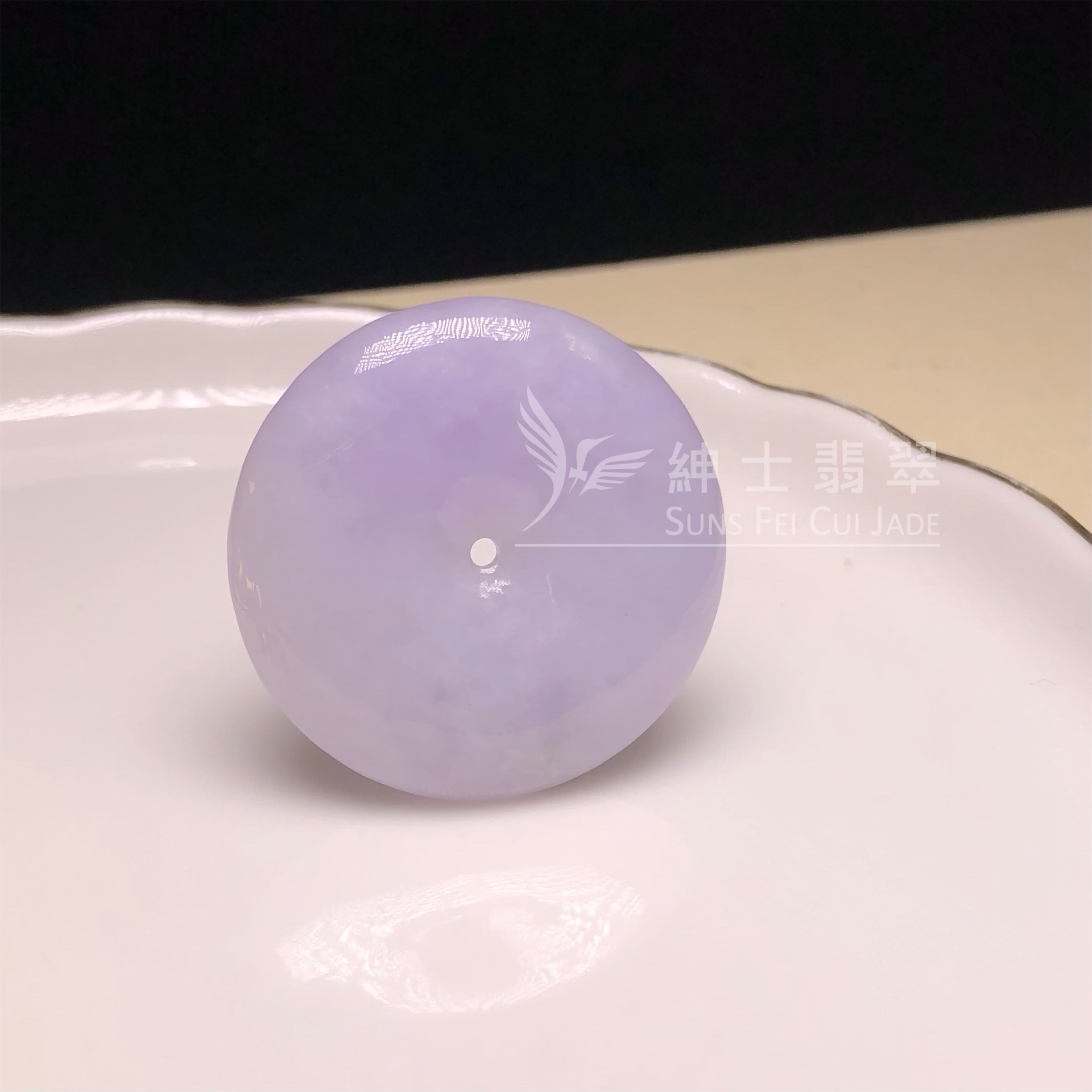 紫羅蘭平安扣 B07180