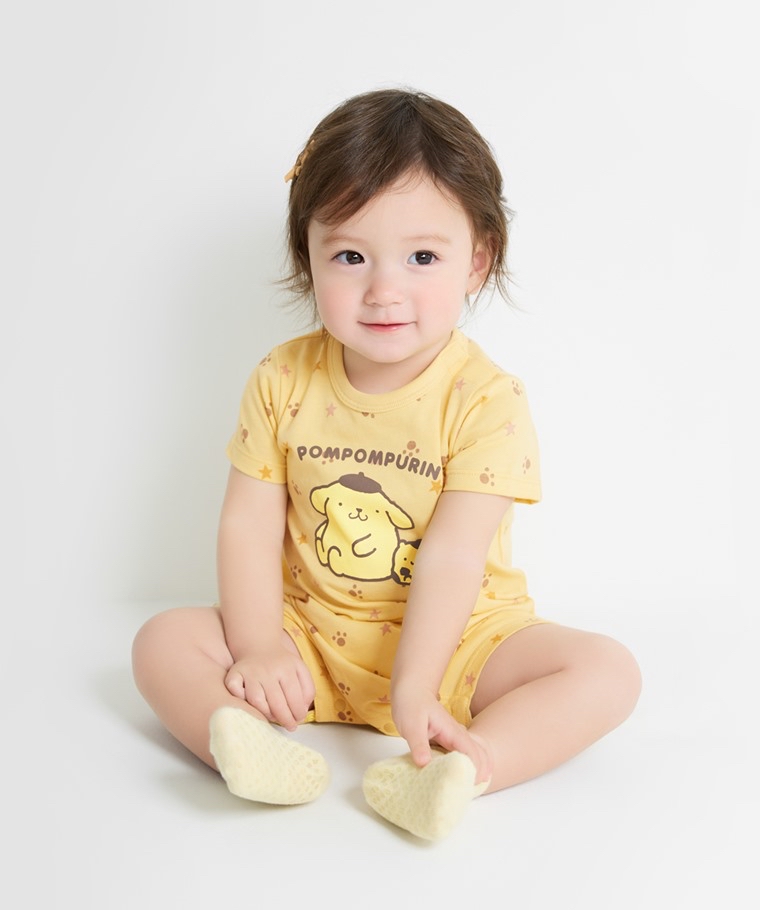 ☀️代購預訂 台灣直送☀️布甸狗純棉人物印花短袖連身服