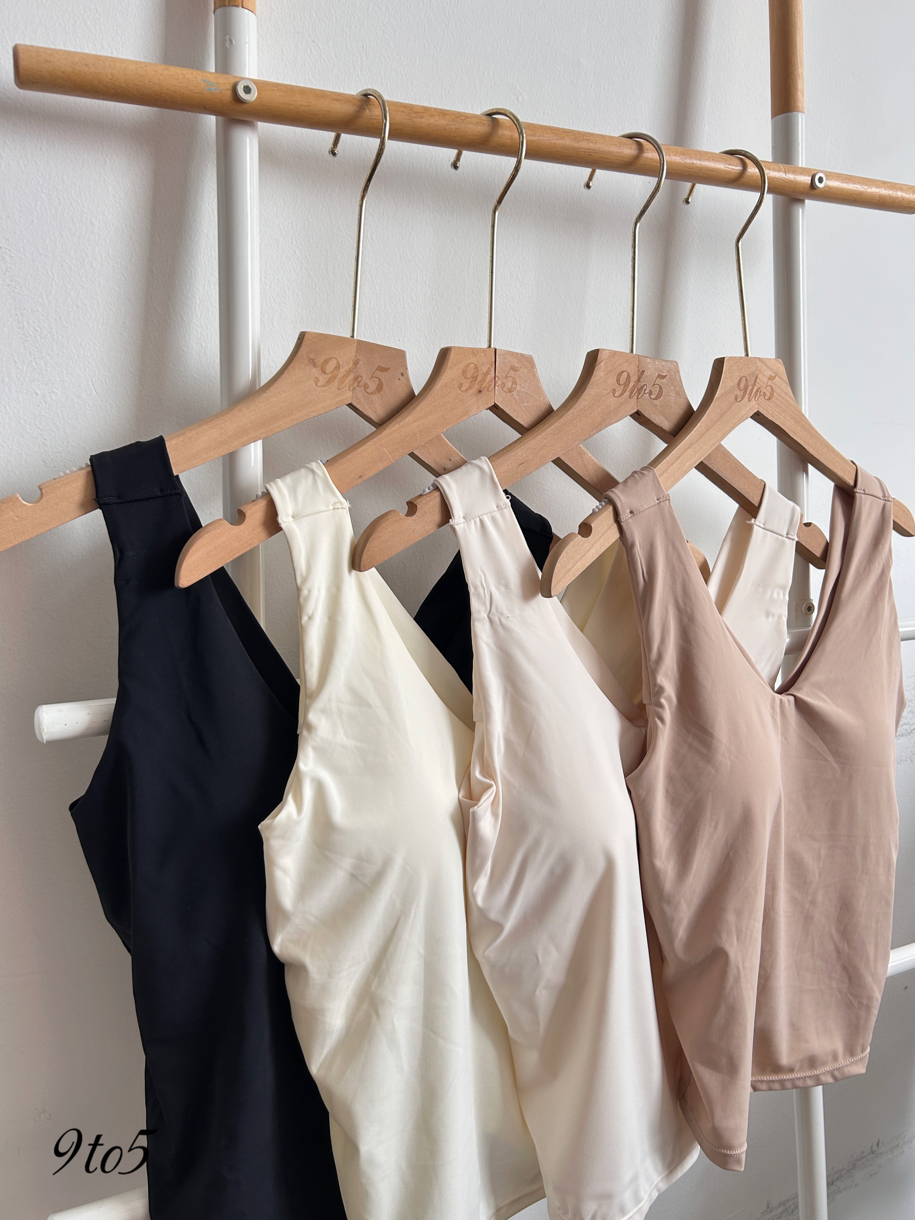 T4041 Silk Camisole with Bra - 4 Colors 