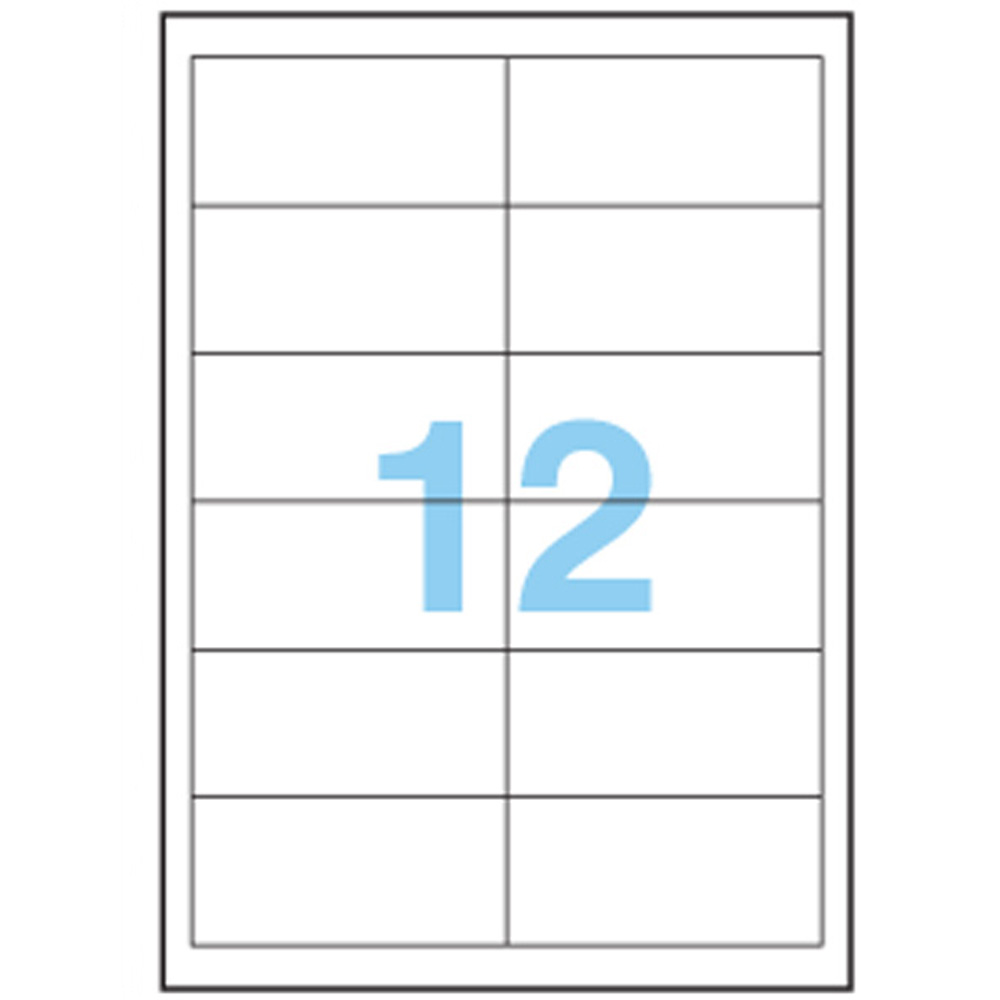 A3659 : ANEOS A4 FSC Multipurpose Label 97.0 x 42.3 mm