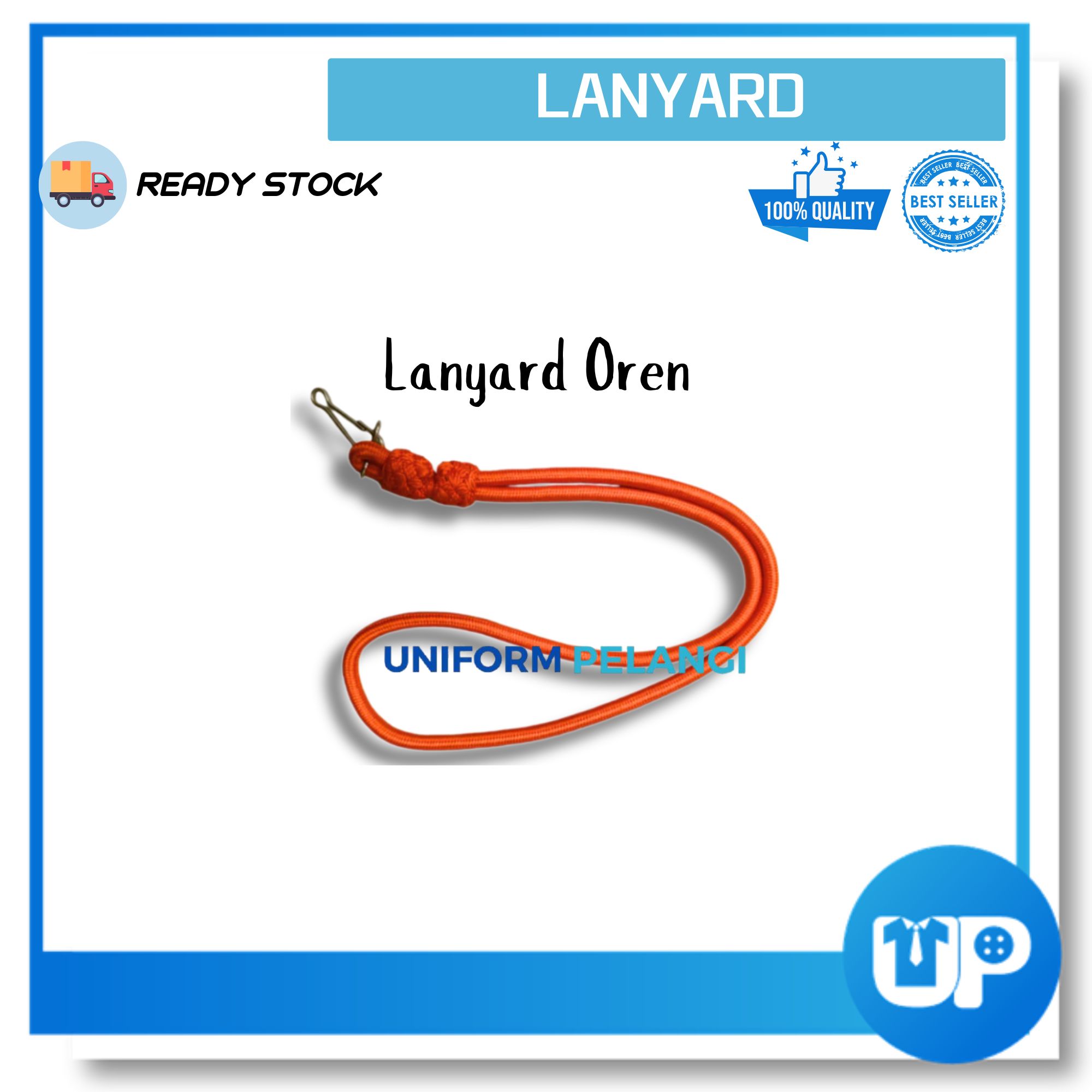 Lanyard Sekolah Security Kadet Persatuan Uniform Kokurikulum