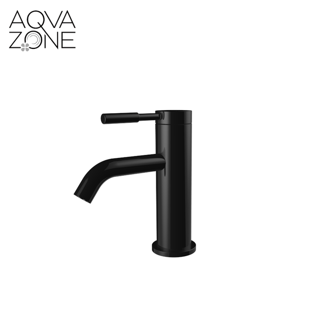 Aqvazone AqvaDesign 啞黑色中高面盆龍頭(連黑色按掣去水