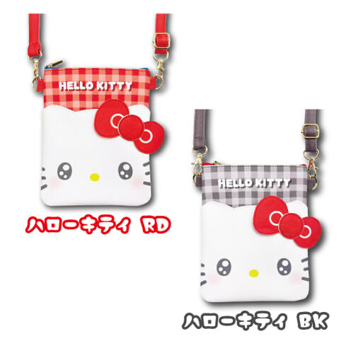 🎀【預訂】Kitty 格仔紋單肩包 R