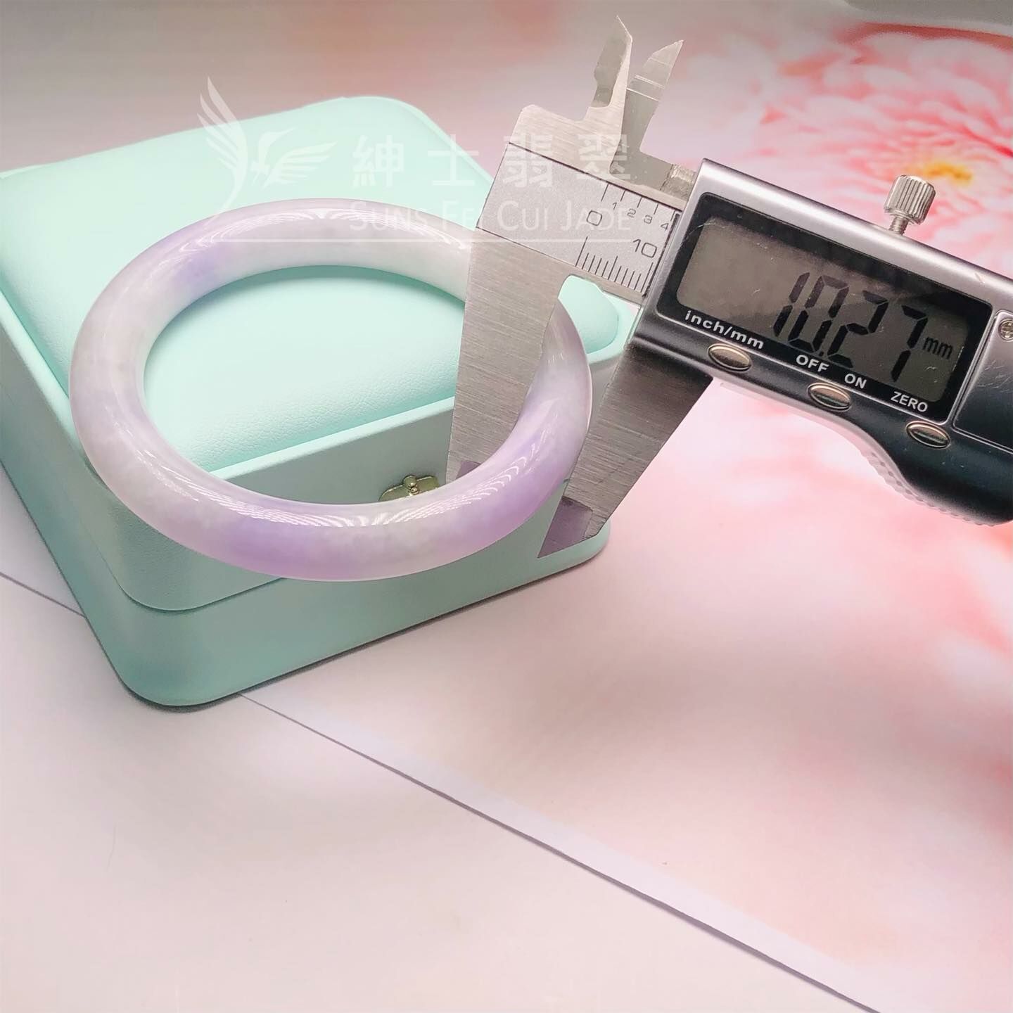 會卡蠟皮紫羅蘭圓鐲55.5mm