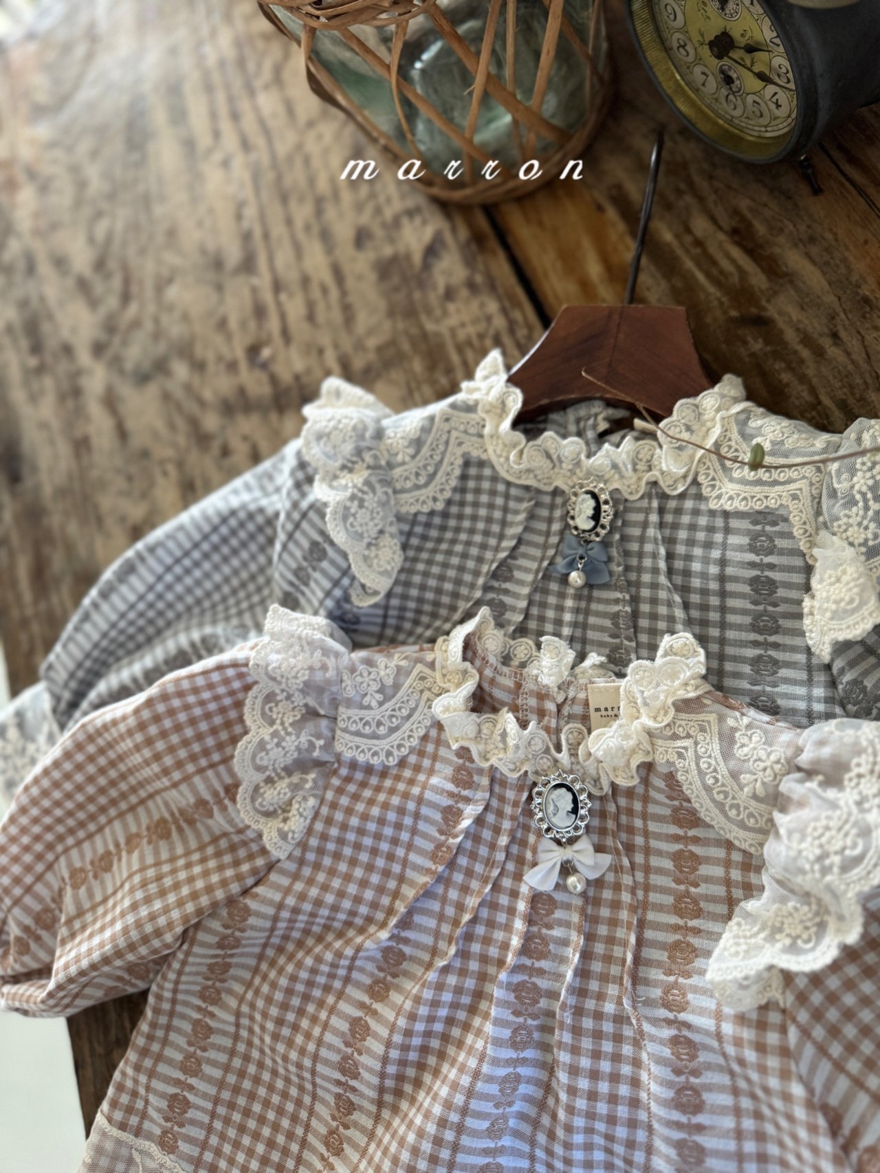 🇰🇷Marron blouse