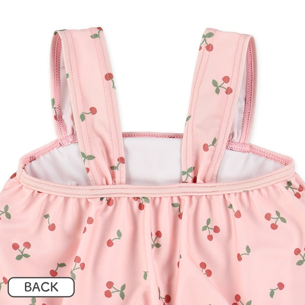 🇯🇵預訂 日本直送🇯🇵兩色吊帶櫻桃印花連身泳衣