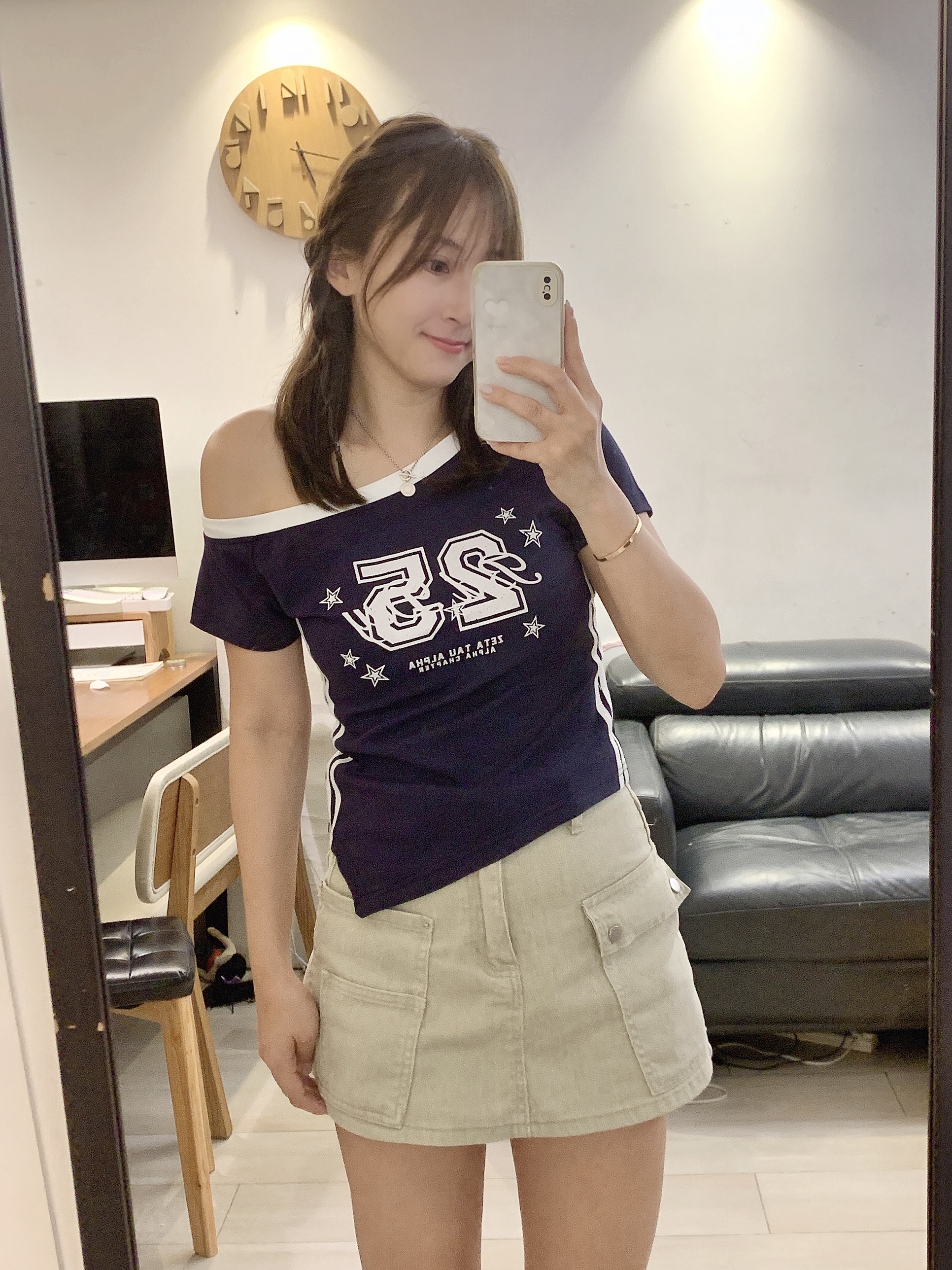 斜肩25 Tee（兩色）