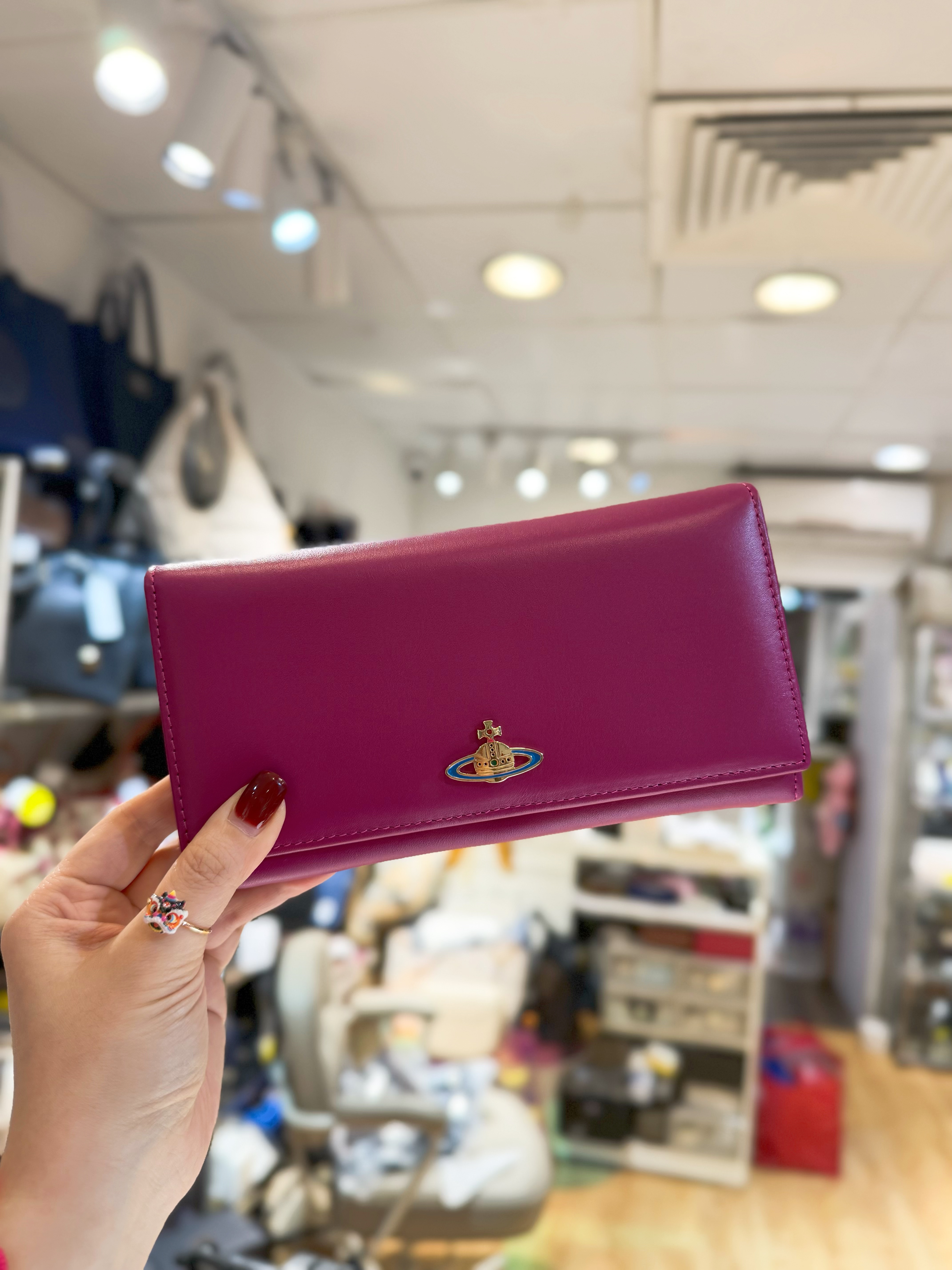 Vivienne Westwood wallet 1032/no/fuxia