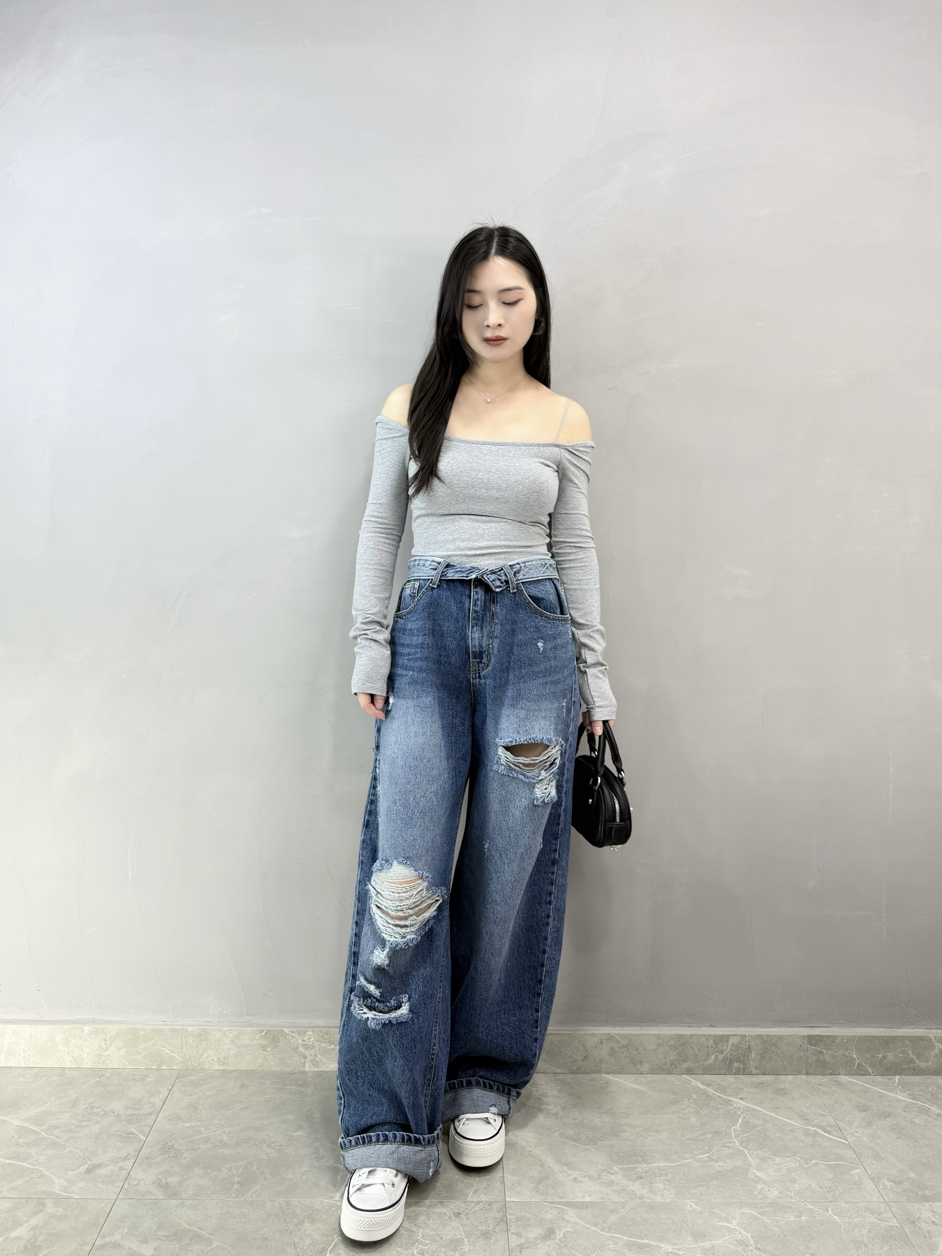 K78 幼帶露膊Bra Top