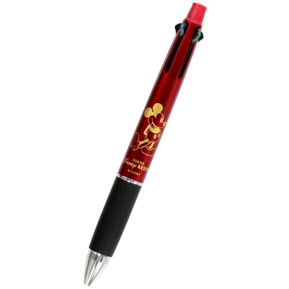 現貨｜【日本 Disney Store 限定】 Mickey Mouse 米奇老鼠 Disney 日本製 uni Jetstream 4&1 多功能 5用筆 0.5mm 4色原子筆 + 0.5mm 鉛芯筆 060562