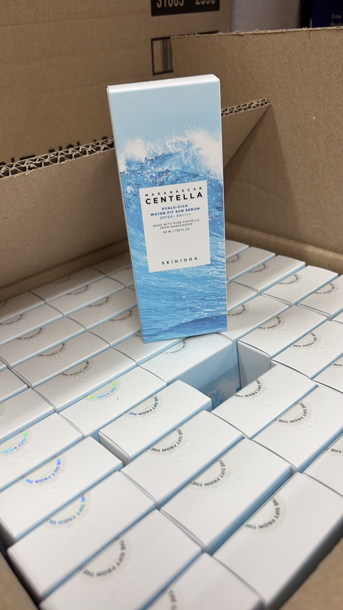SKIN1004透明質酸積雪草水感防曬霜50ml