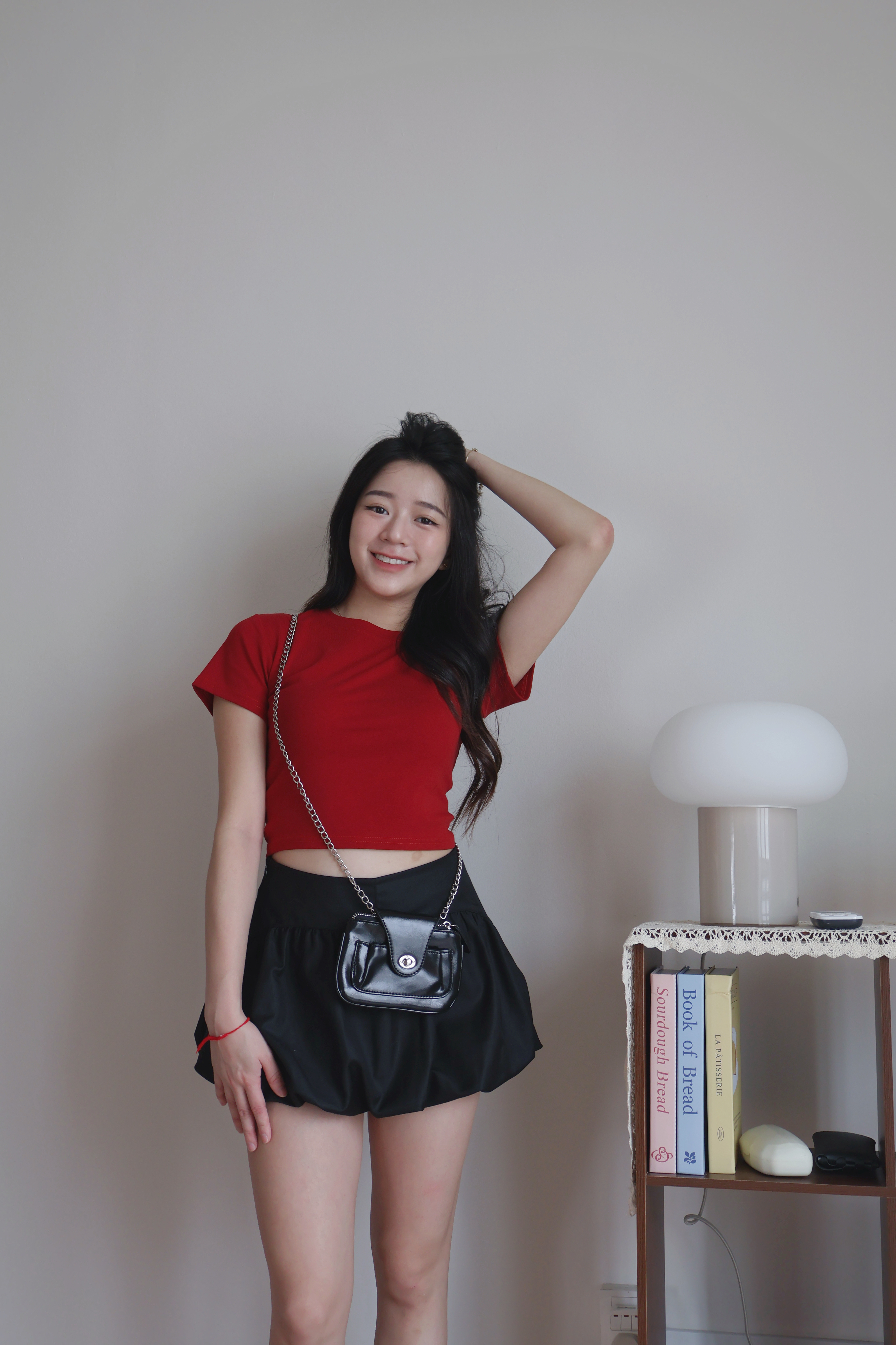 Kara Basic Tee | Red