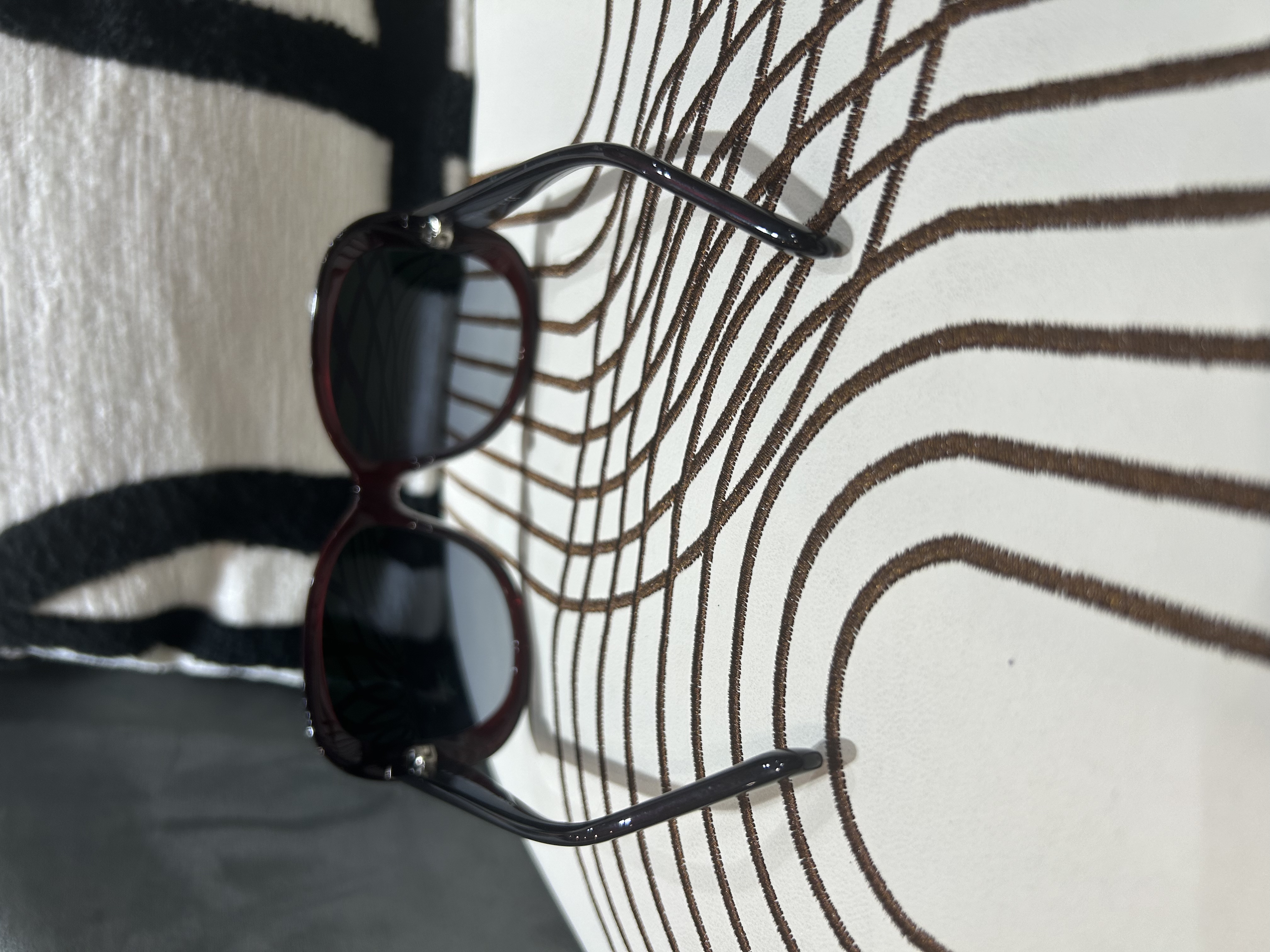 Chanel 山茶花 Sunglasses wine 5248 100%Authentic, 98%New 