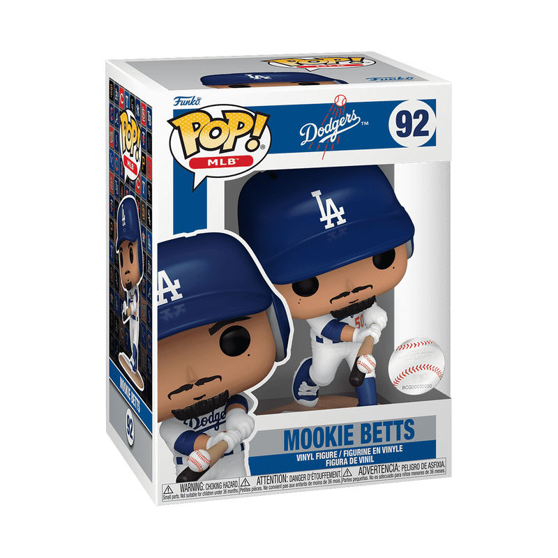 📦訂購 美國代購 Funko POP! Mookie Betts (Hitting) Figure 洛杉磯道奇 模型
