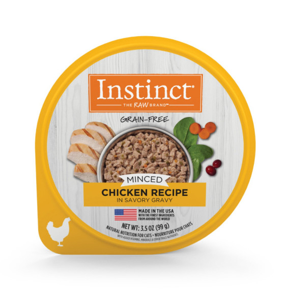 Instinct 本能 無穀物主糧 貓用 免治杯杯 雞肉味