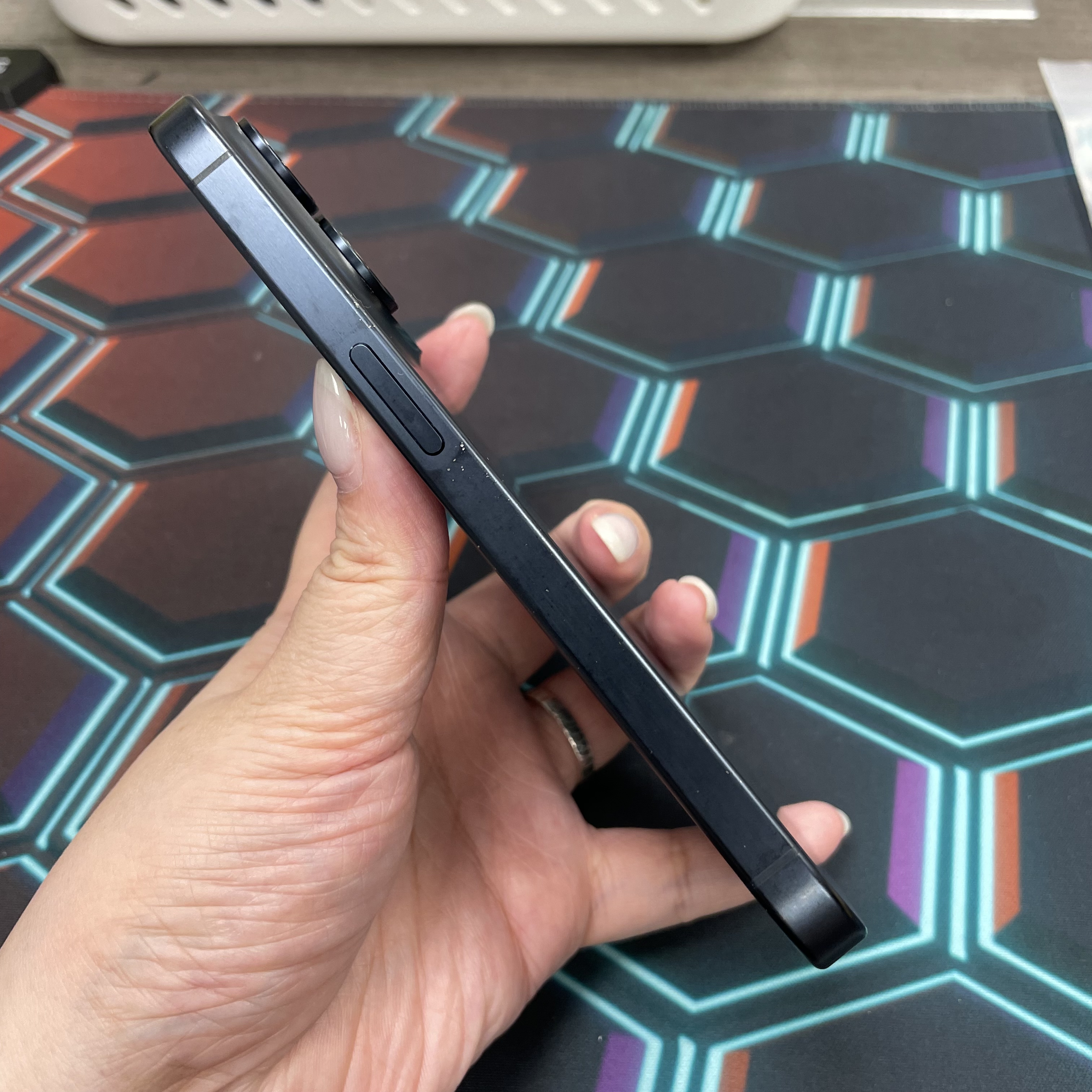 *6654 15 Pro 超靚機 256GB 電84 藍色 blue