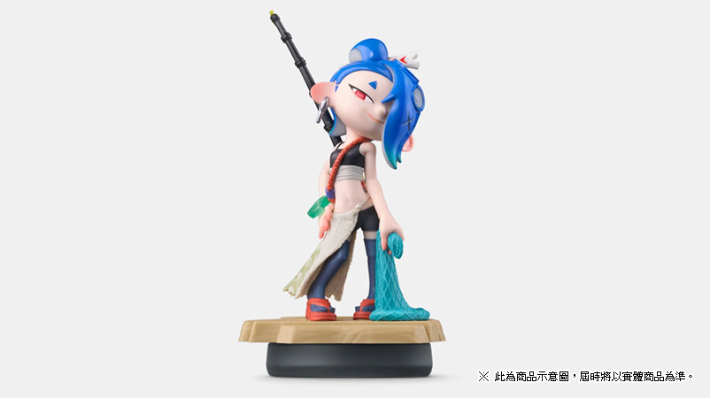 amiibo 魚漿幫 【斯普拉遁 塗擊隊】      Splatoon™ Raiders amiibo  Deep Cut