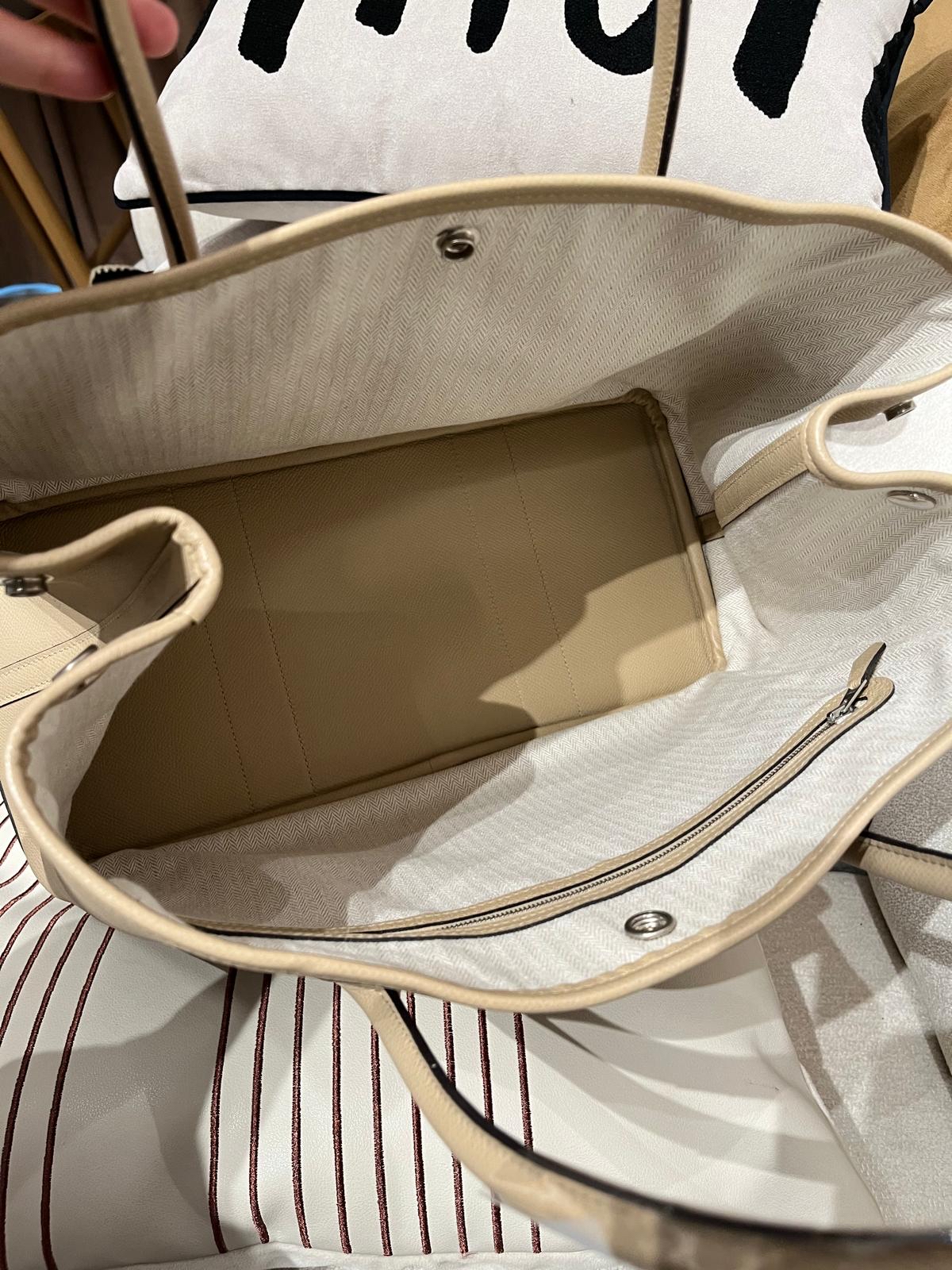 Hermes garden party 36,風衣灰，STAMP C 100%Authentic,98%new✅dust bag