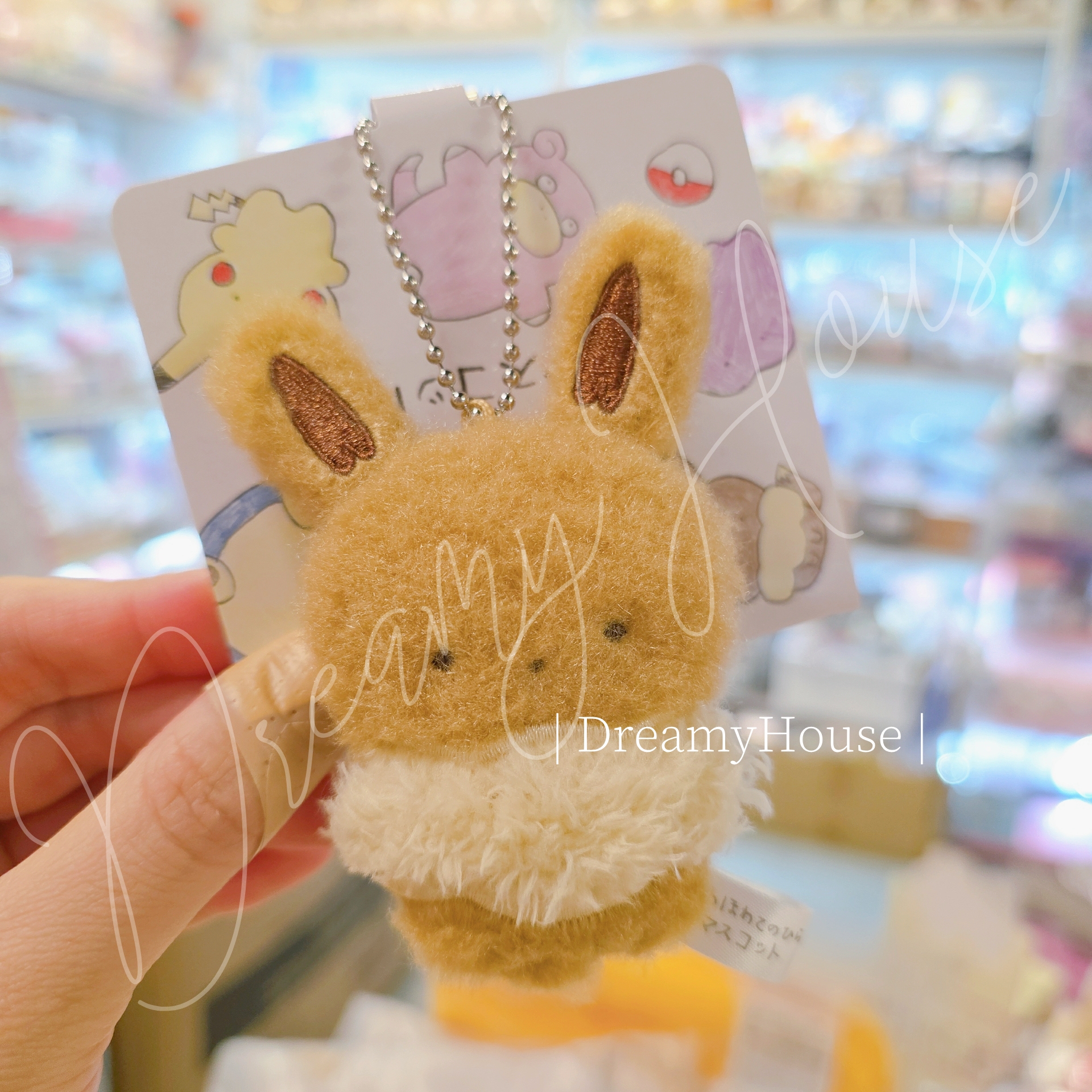 日本 Pokémon 毛茸茸公仔吊飾