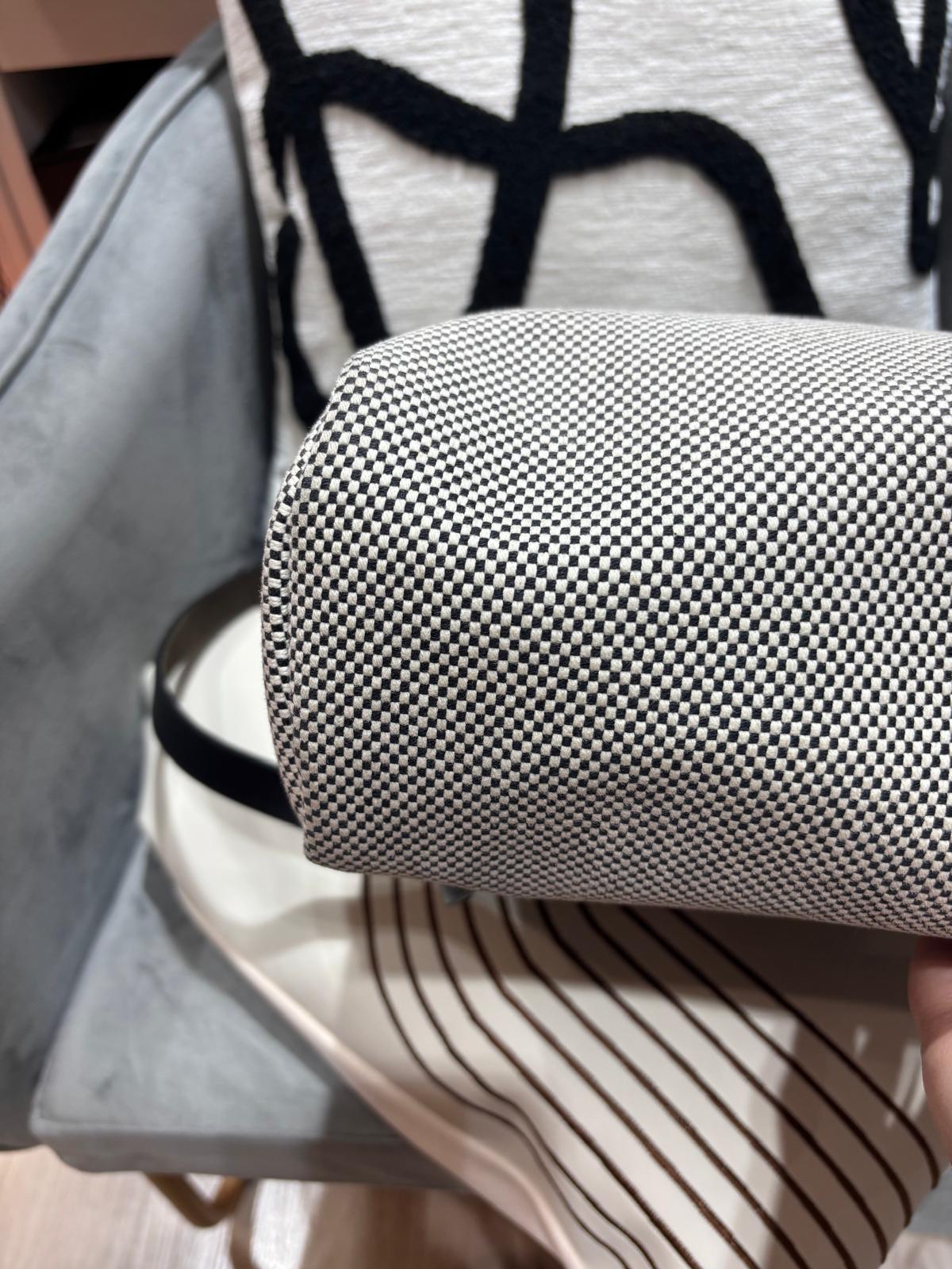 HERMES Herbag backpack Stamp Z Backpack 黑白熊貓