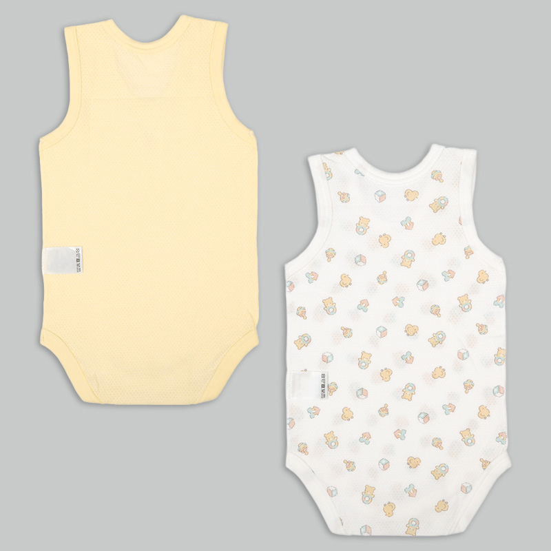 🇯🇵預訂 日本直送🇯🇵玩具印花純棉網眼無袖背心包屁衣兩件套