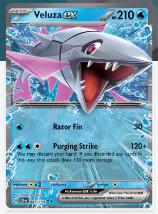  Pokemon TCG Card Game - Veluza ex