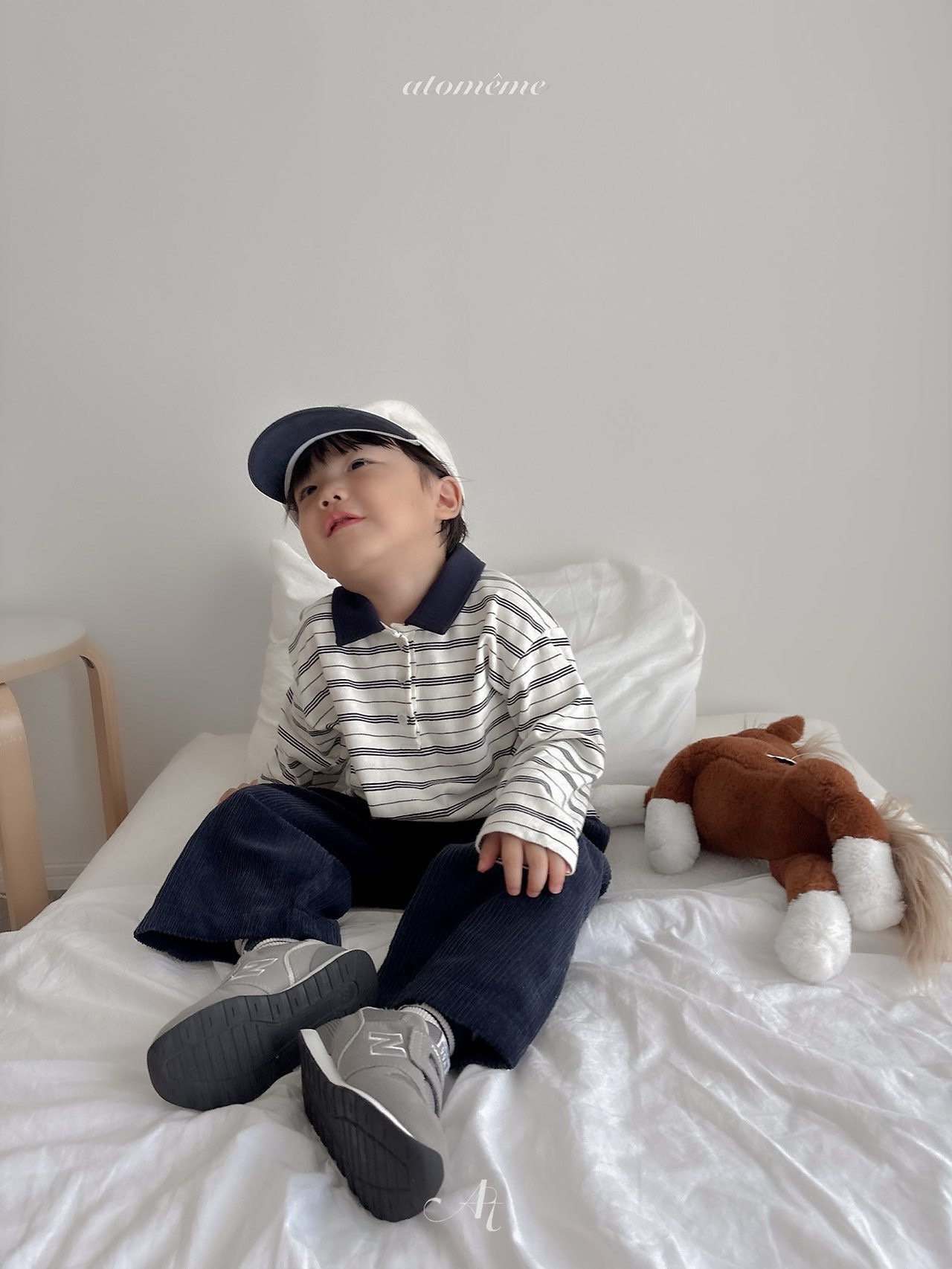 Atomeme | Crepe Corduroy Pants