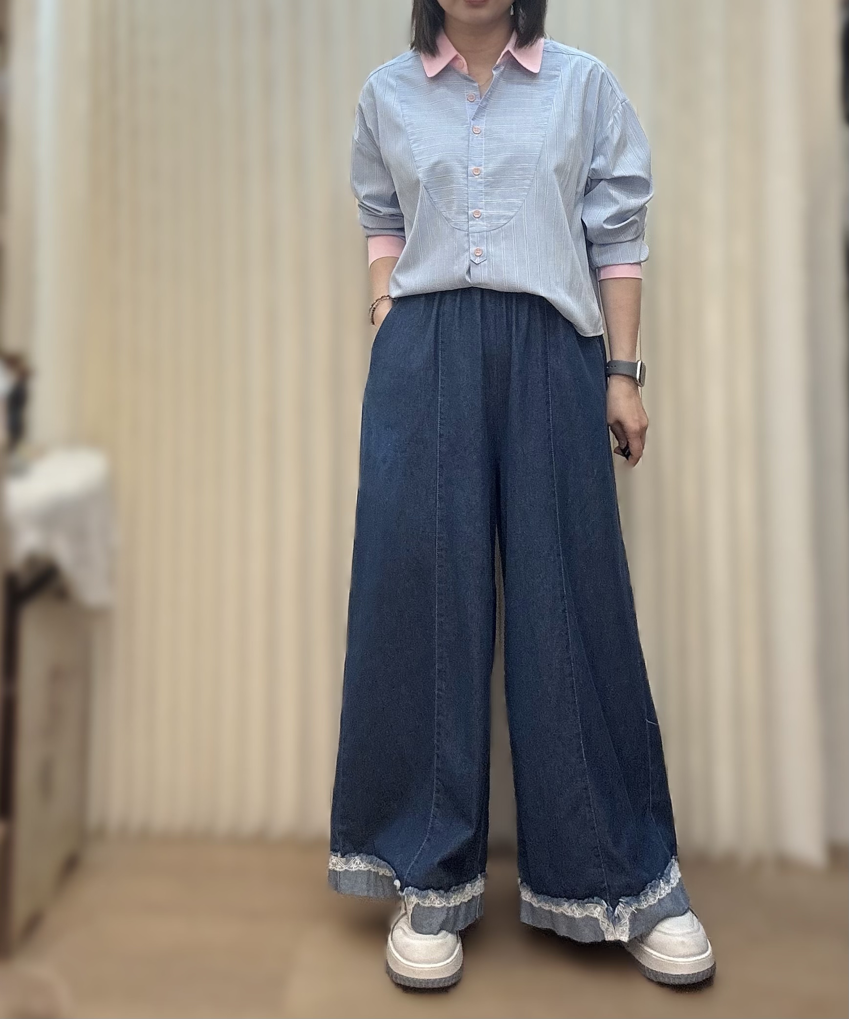 全橡根腰牛仔褲 M799 845511329