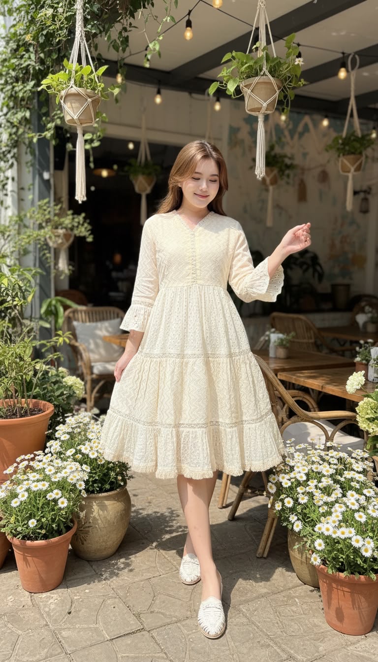 2529 Beige Feather Layer OP 40"