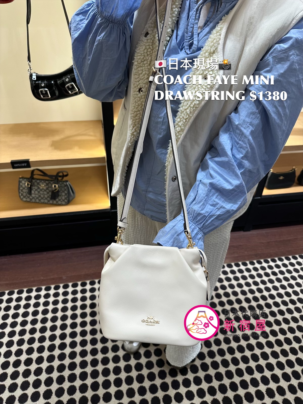 COACH FAYE MINI SHOULDER BAG