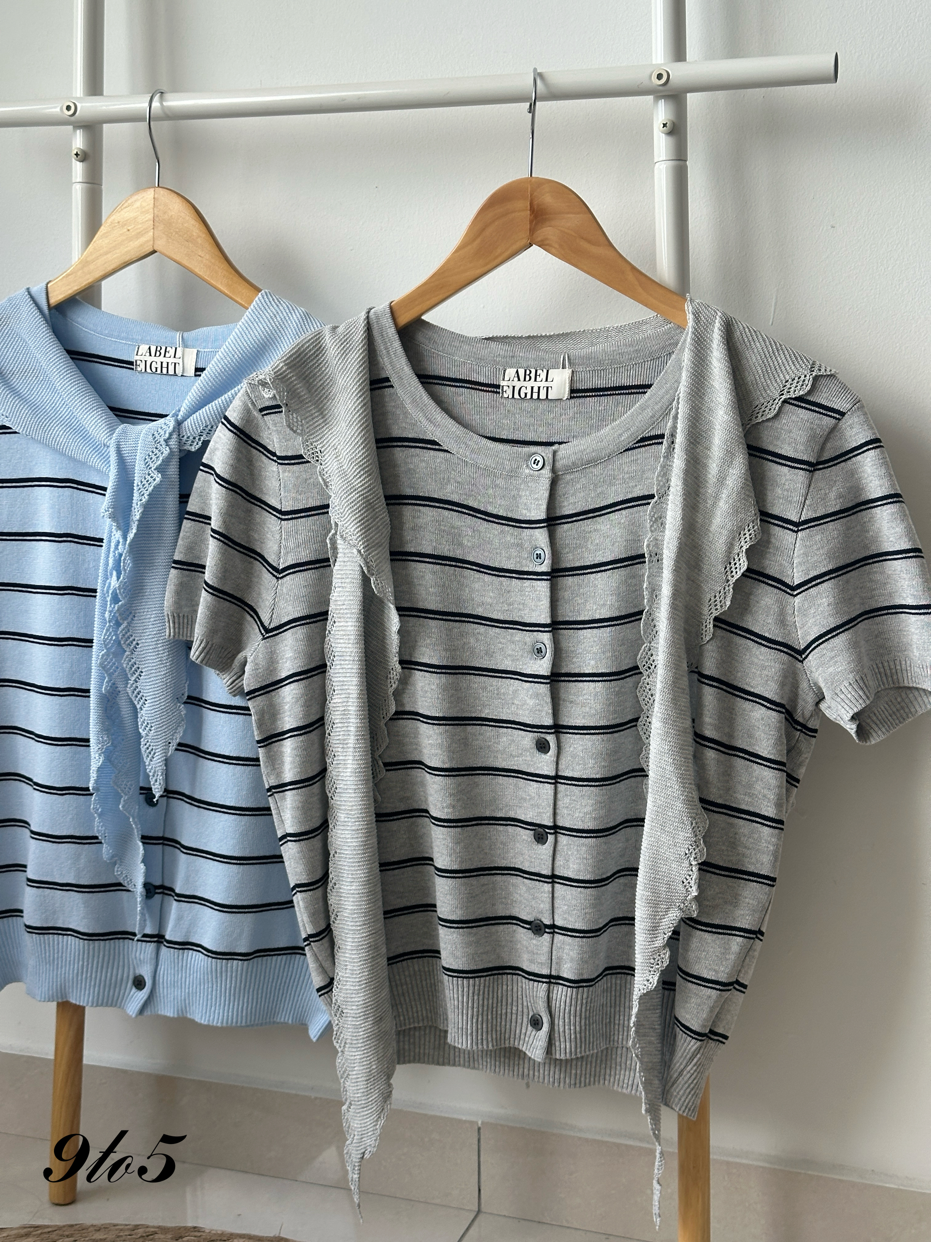 T4169 Stripe Knit Top - 4 Colors 
