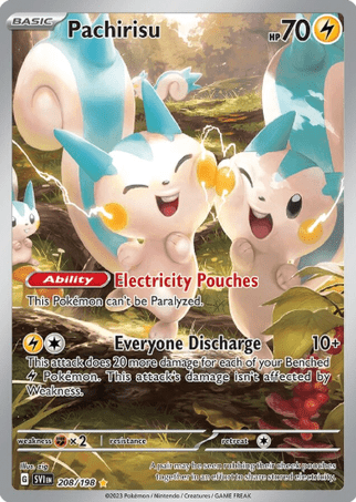 Pokemon TCG Japanese Version - Pachirisu-084/078