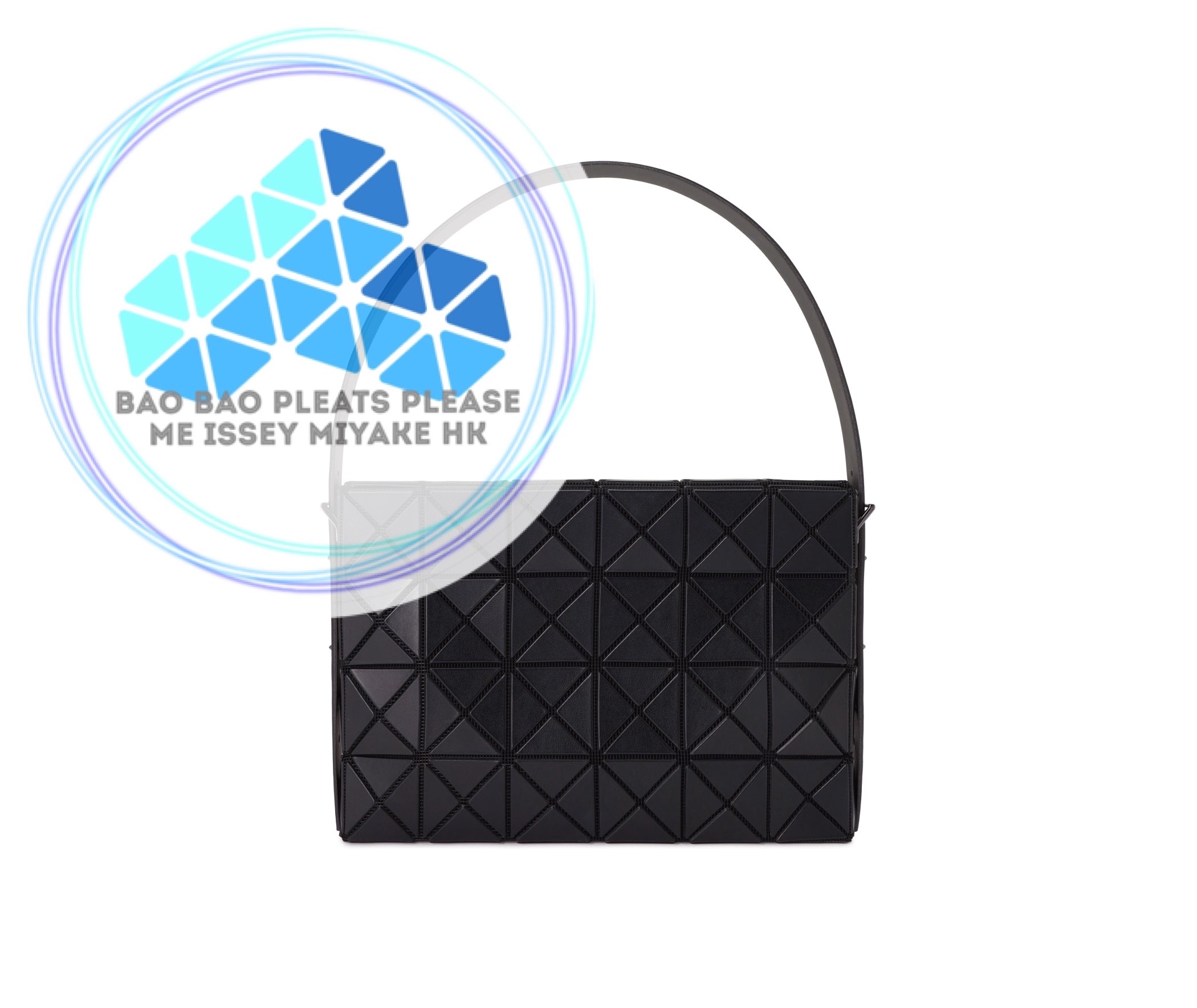 BAO BAO 啞皮立體方箱型斜孭袋OBLONG 4x6 Crossbody bag S size