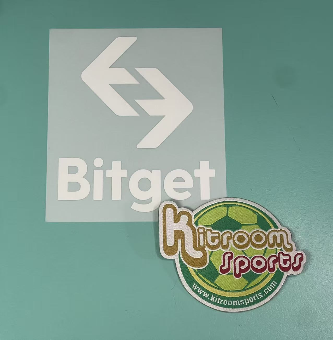 2022-23 Juventus Away / 3rd Sleeve Sponsor " Bitget "