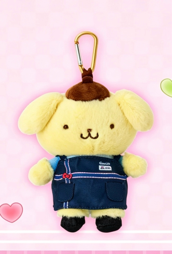 [7月尾到貨]Sanrio x Pizza Hut  聯名限量絨毛娃娃吊飾