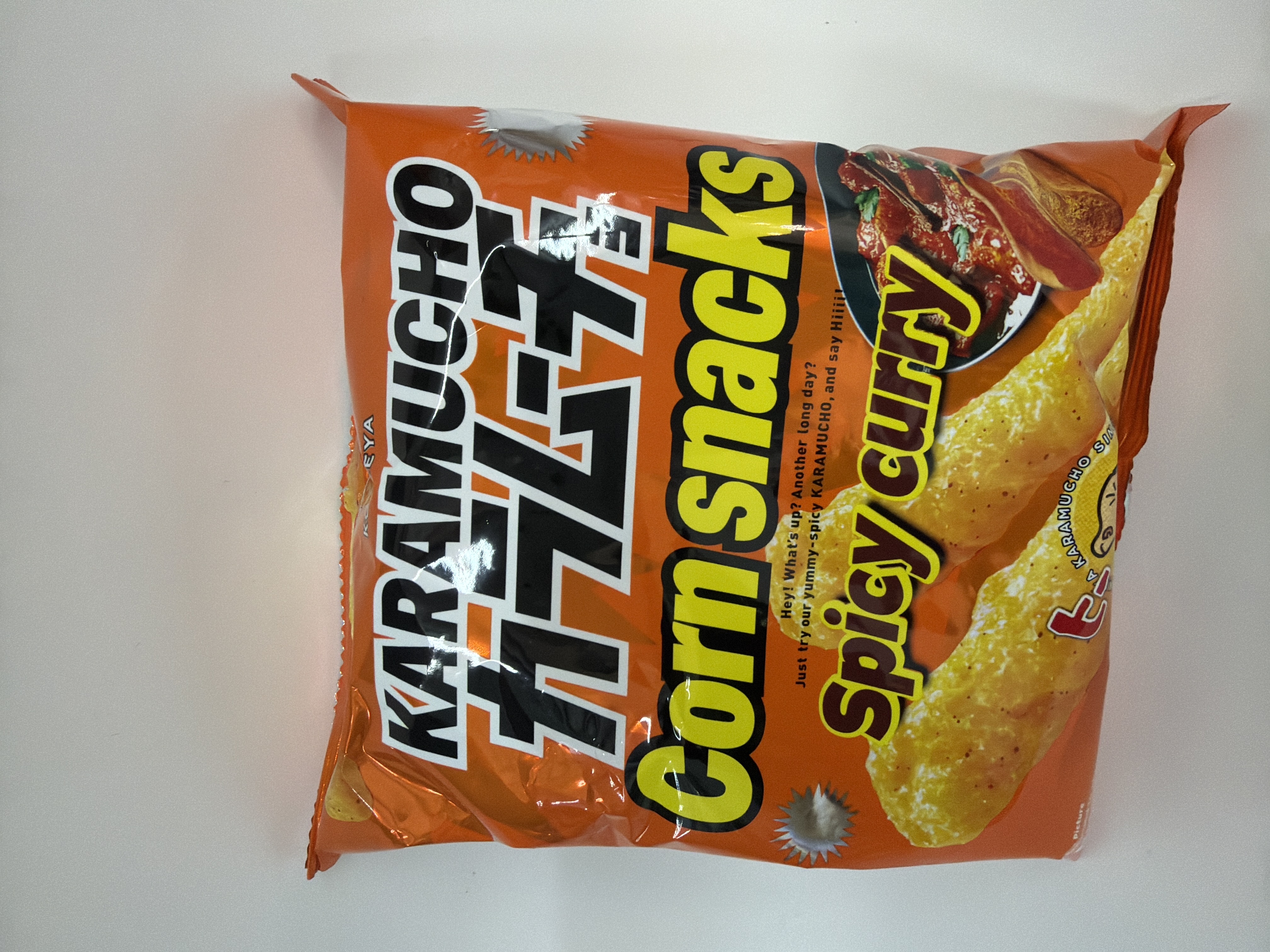 Karamucho Corn Snacks Spicy Curry