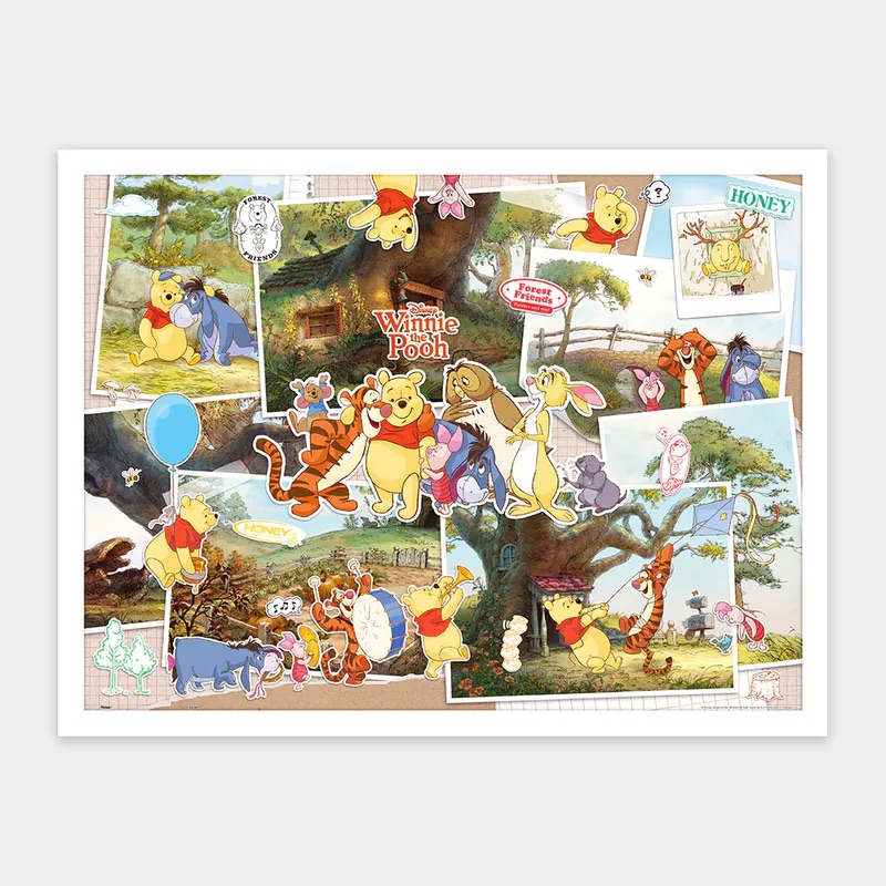 📦訂購 台灣代購 迪士尼 小熊維尼系列 森林小夥伴的日常 1200片 拼圖